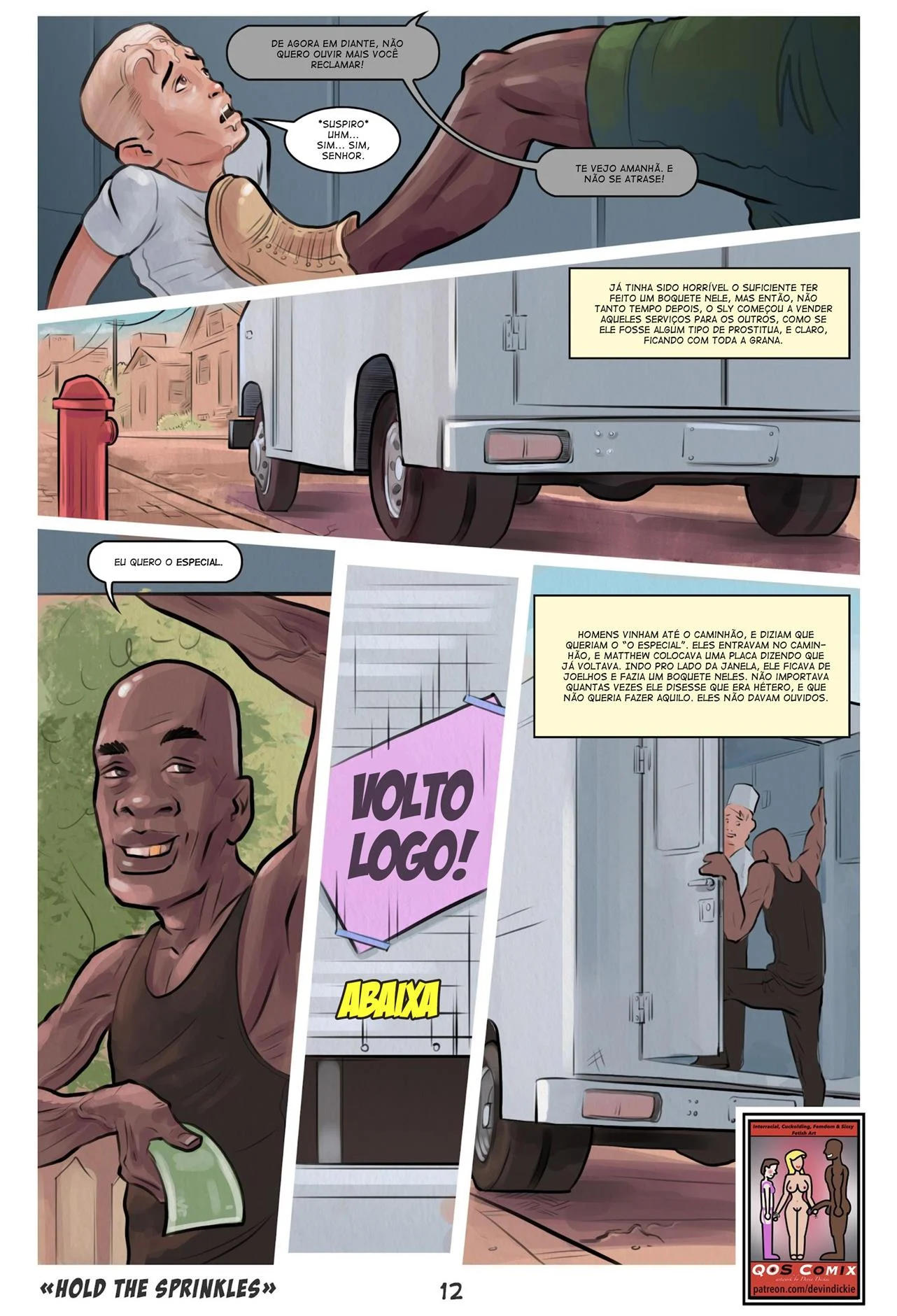 Um negócio lucrativo – Estupro – Desenho de Sexo