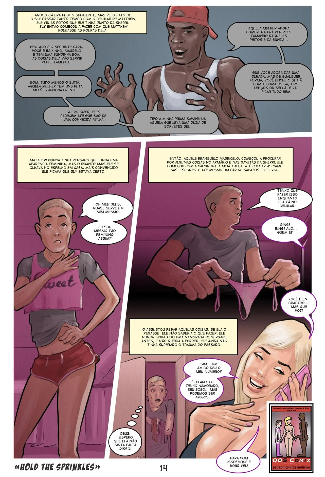 Um negócio lucrativo – Estupro – Desenho de Sexo