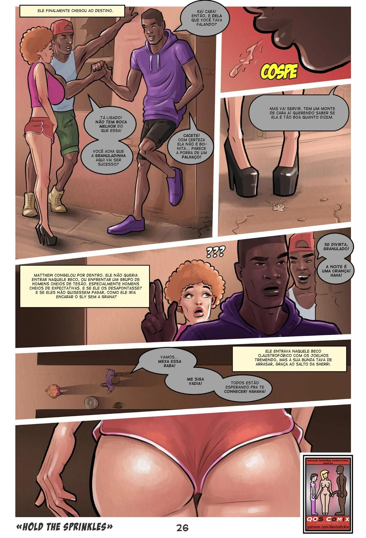 Um negócio lucrativo – Estupro – Desenho de Sexo