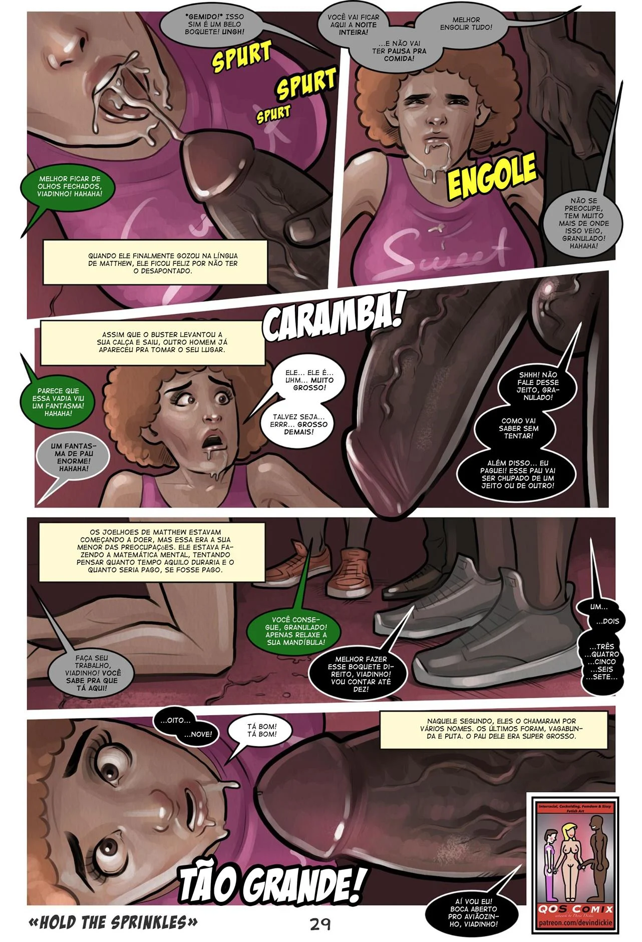 Um negócio lucrativo – Estupro – Desenho de Sexo