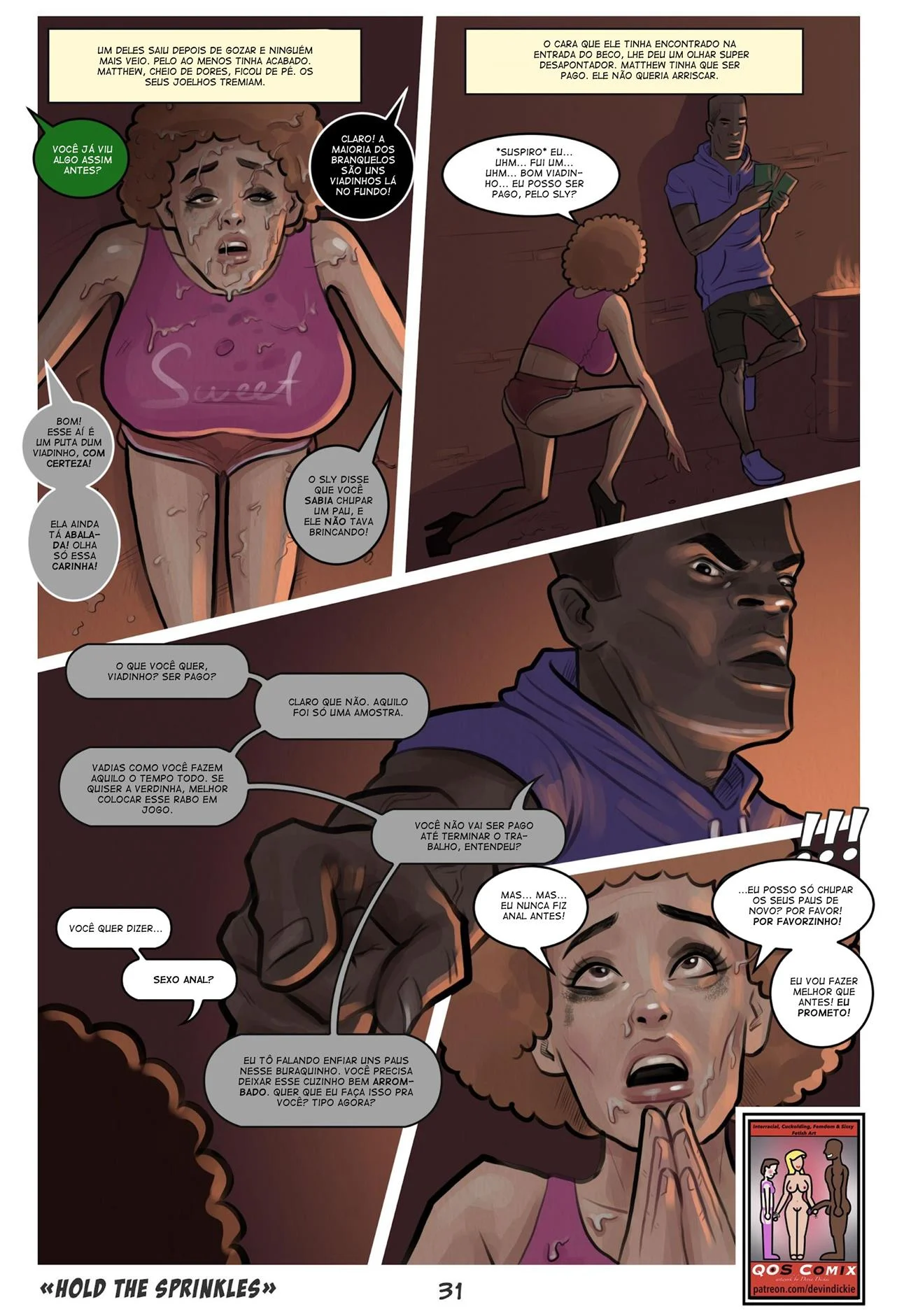 Um negócio lucrativo – Estupro – Desenho de Sexo