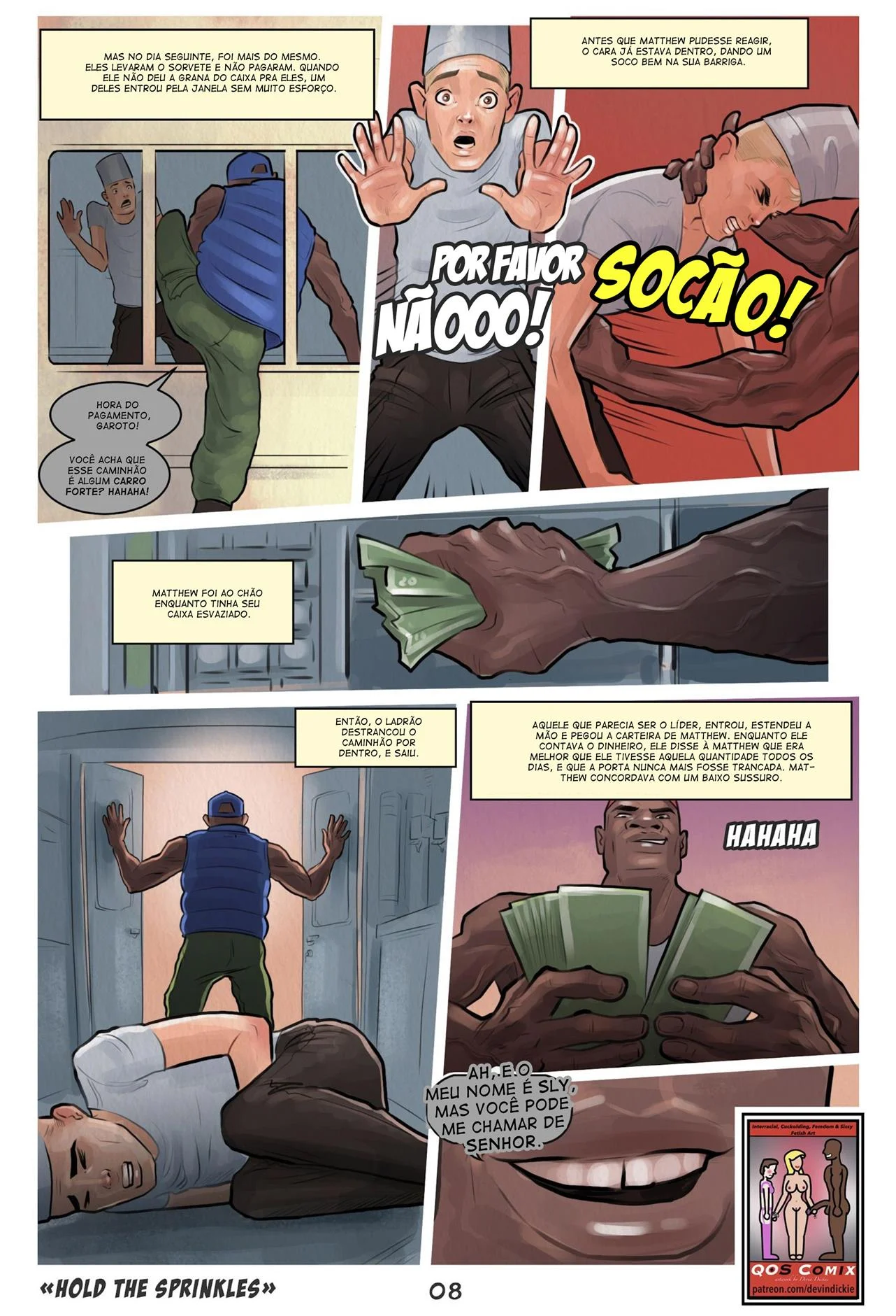 Um negócio lucrativo – Estupro – Desenho de Sexo