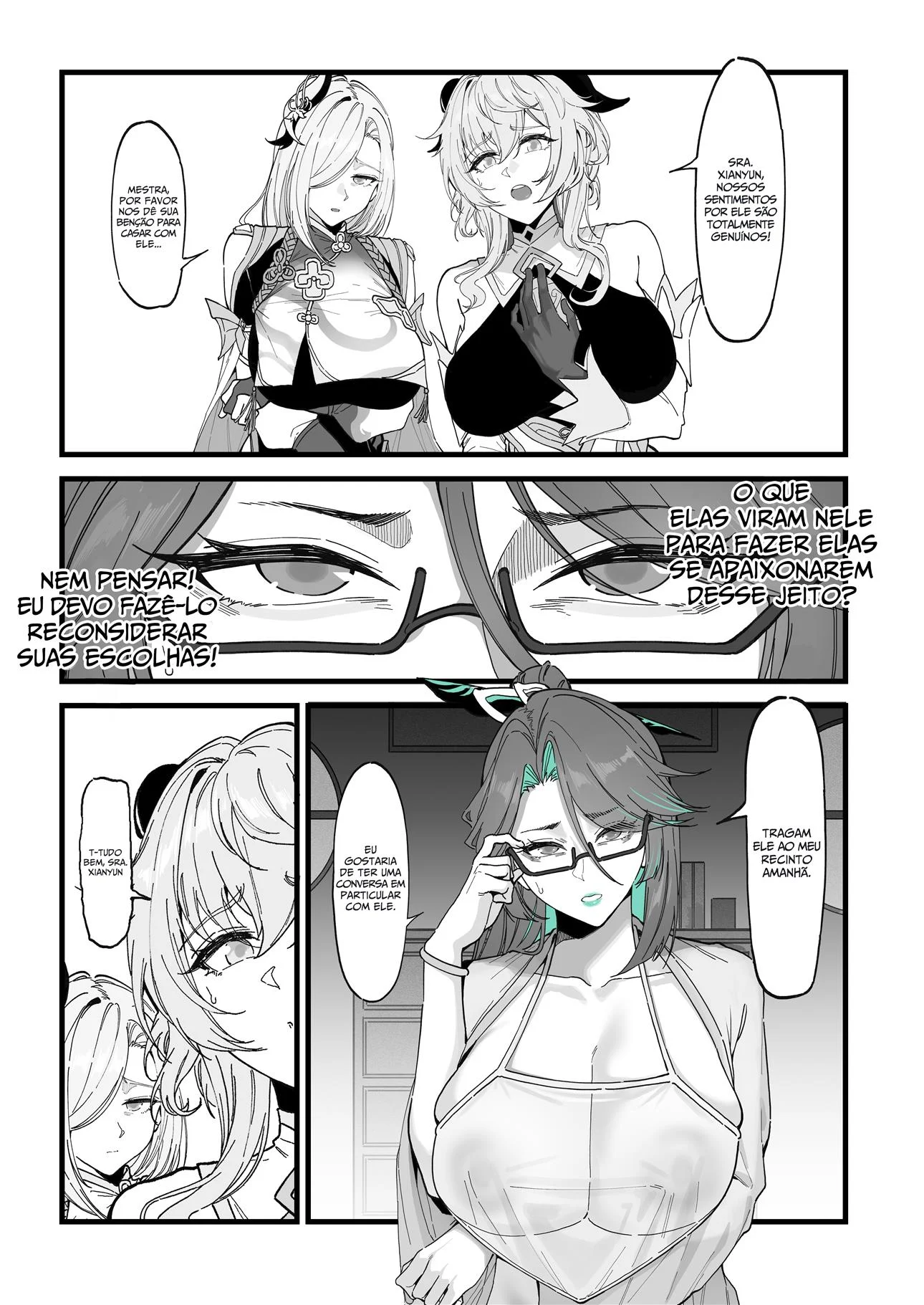 Um Teste para Aether – HQ Hentai – PT-BR