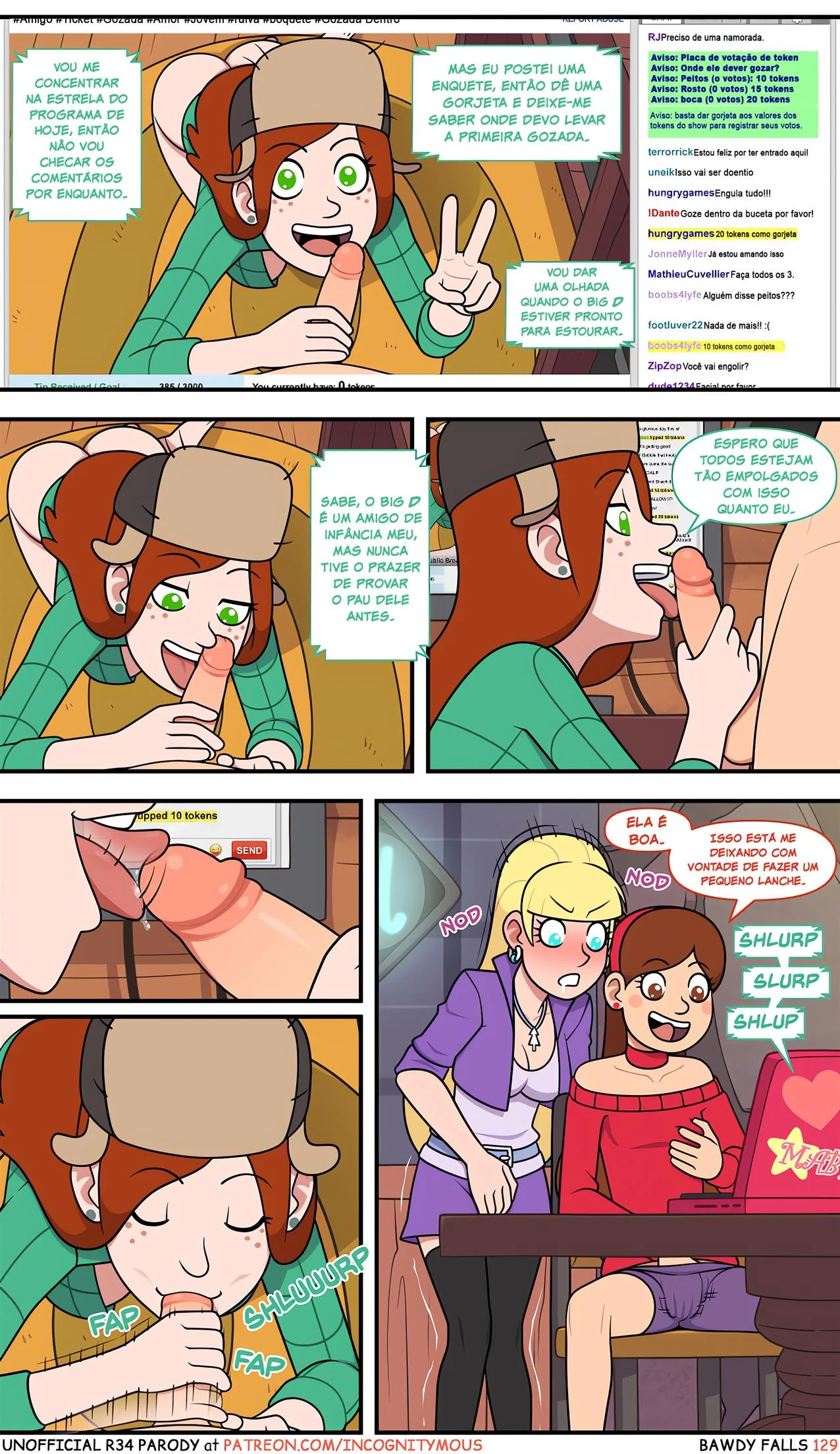 Um verão pervertido – Quadrinhos Eróticos – Quadrinho Completo