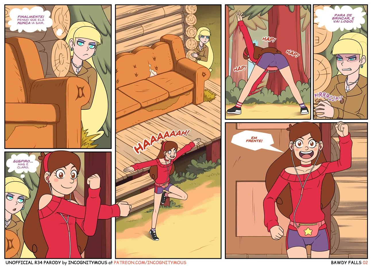 Um verão pervertido – Quadrinhos Eróticos – Quadrinho Completo