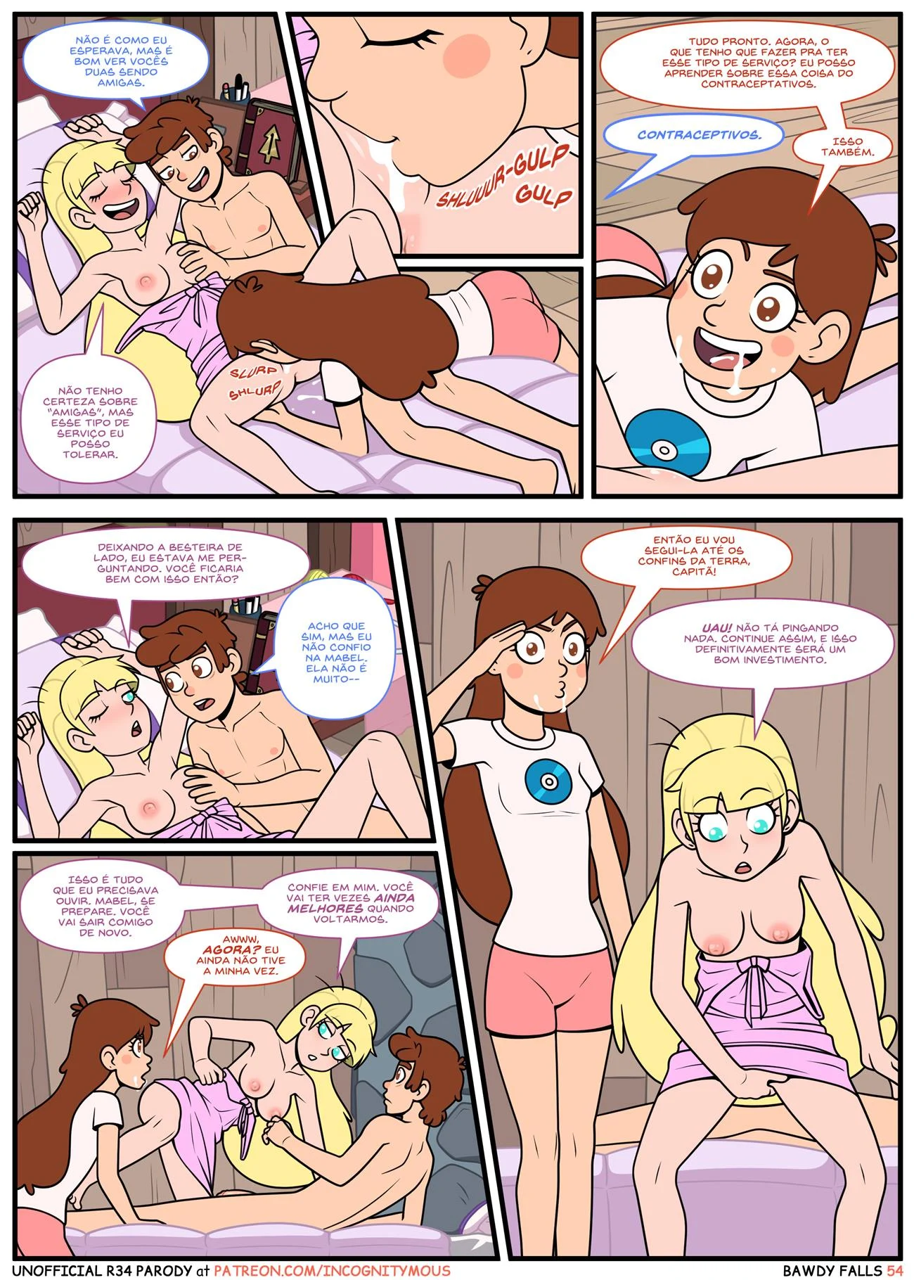 Um verão pervertido – Quadrinhos Eróticos – Quadrinho Completo