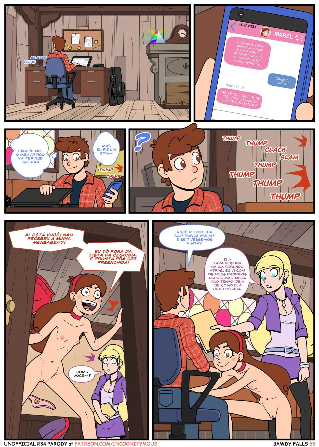 Um verão pervertido – Quadrinhos Eróticos – Quadrinho Completo