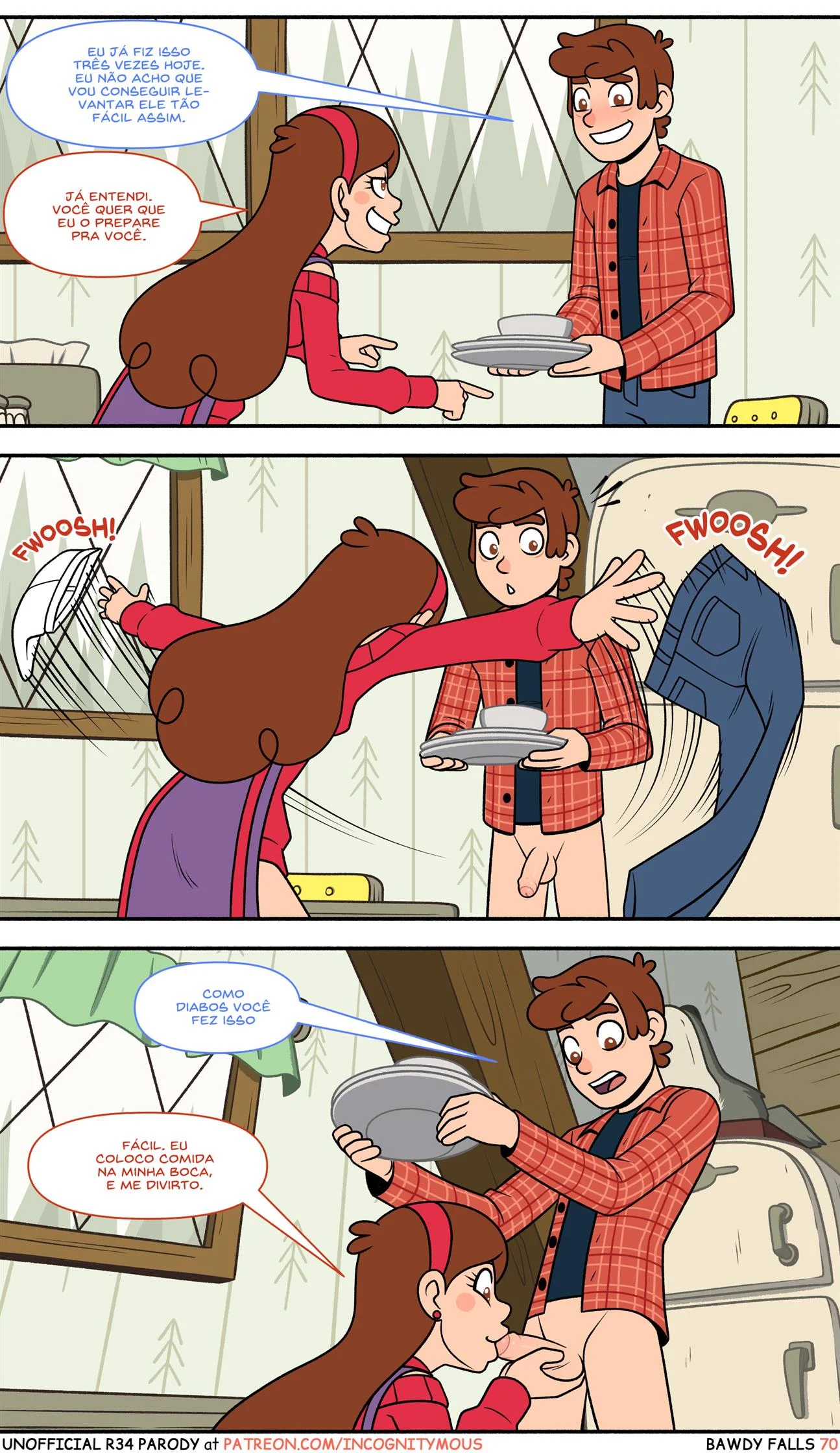 Um verão pervertido – Quadrinhos Eróticos – Quadrinho Completo