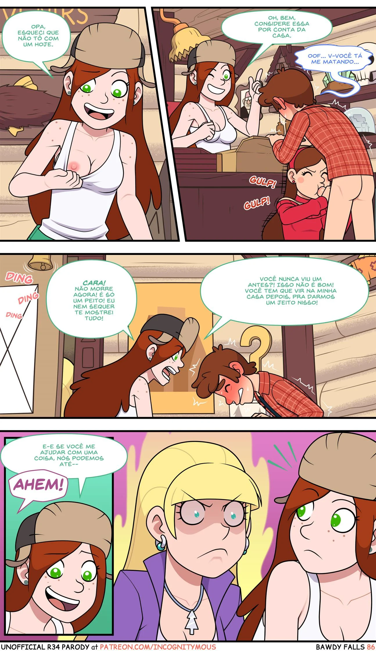 Um verão pervertido – Quadrinhos Eróticos – Quadrinho Completo