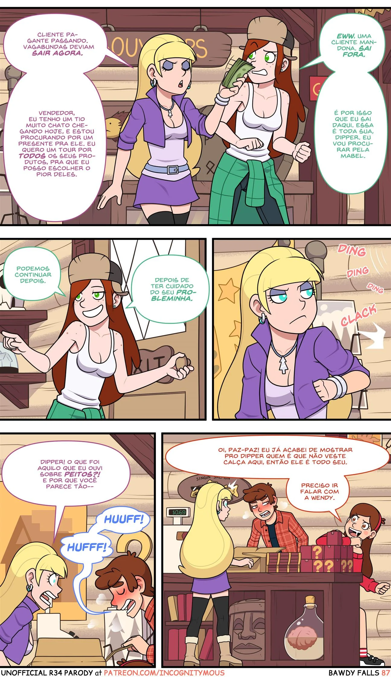 Um verão pervertido – Quadrinhos Eróticos – Quadrinho Completo