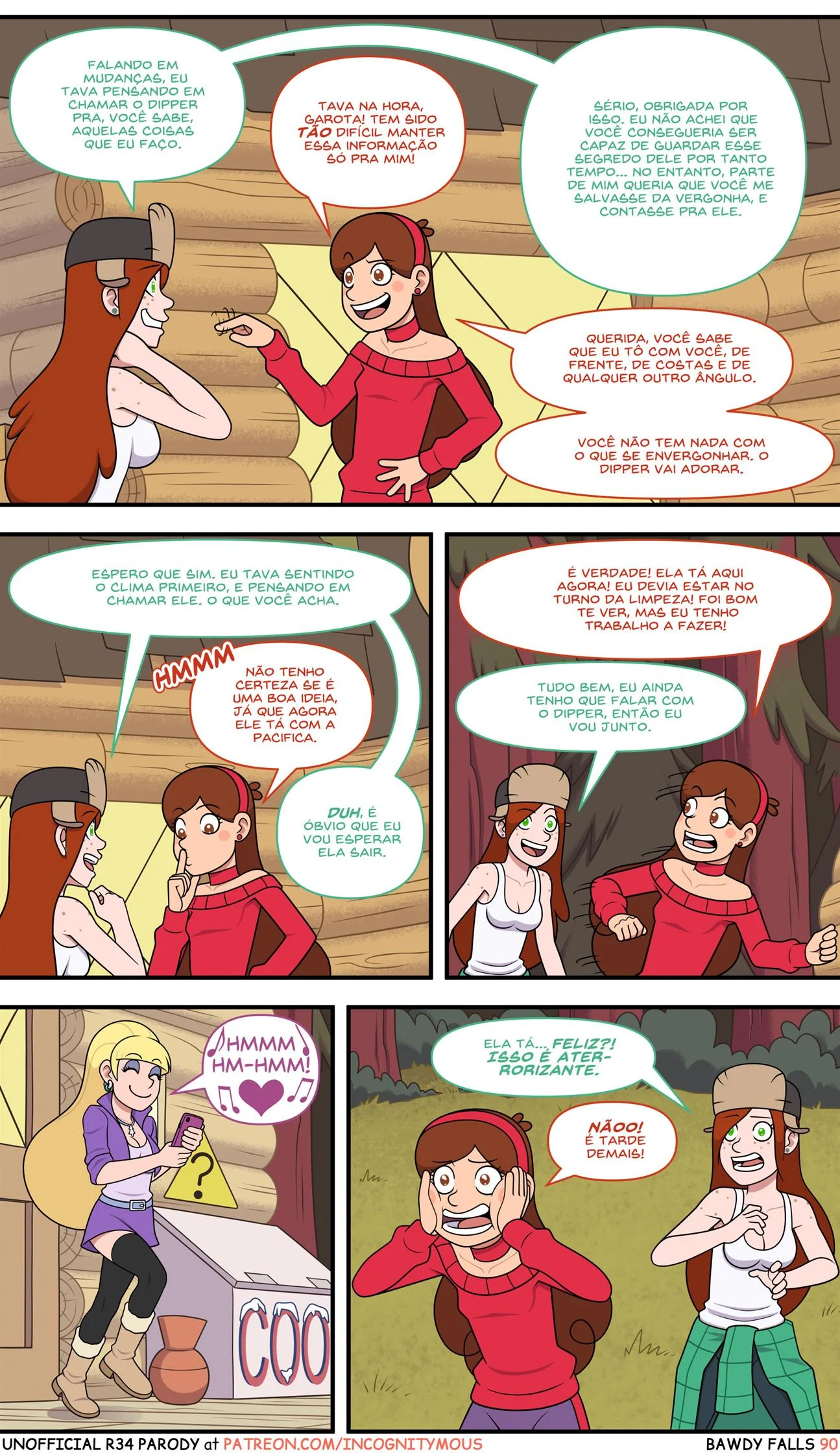 Um verão pervertido – Quadrinhos Eróticos – Quadrinho Completo