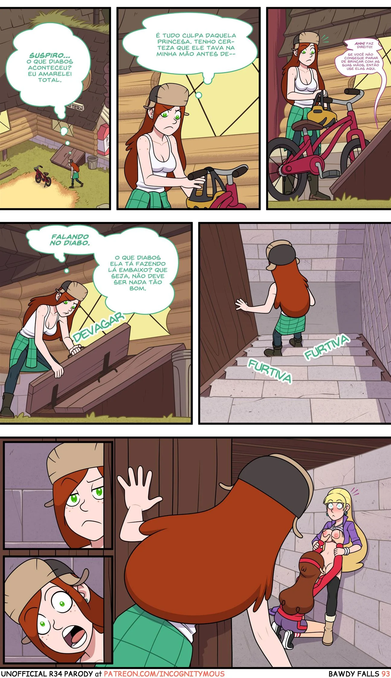 Um verão pervertido – Quadrinhos Eróticos – Quadrinho Completo