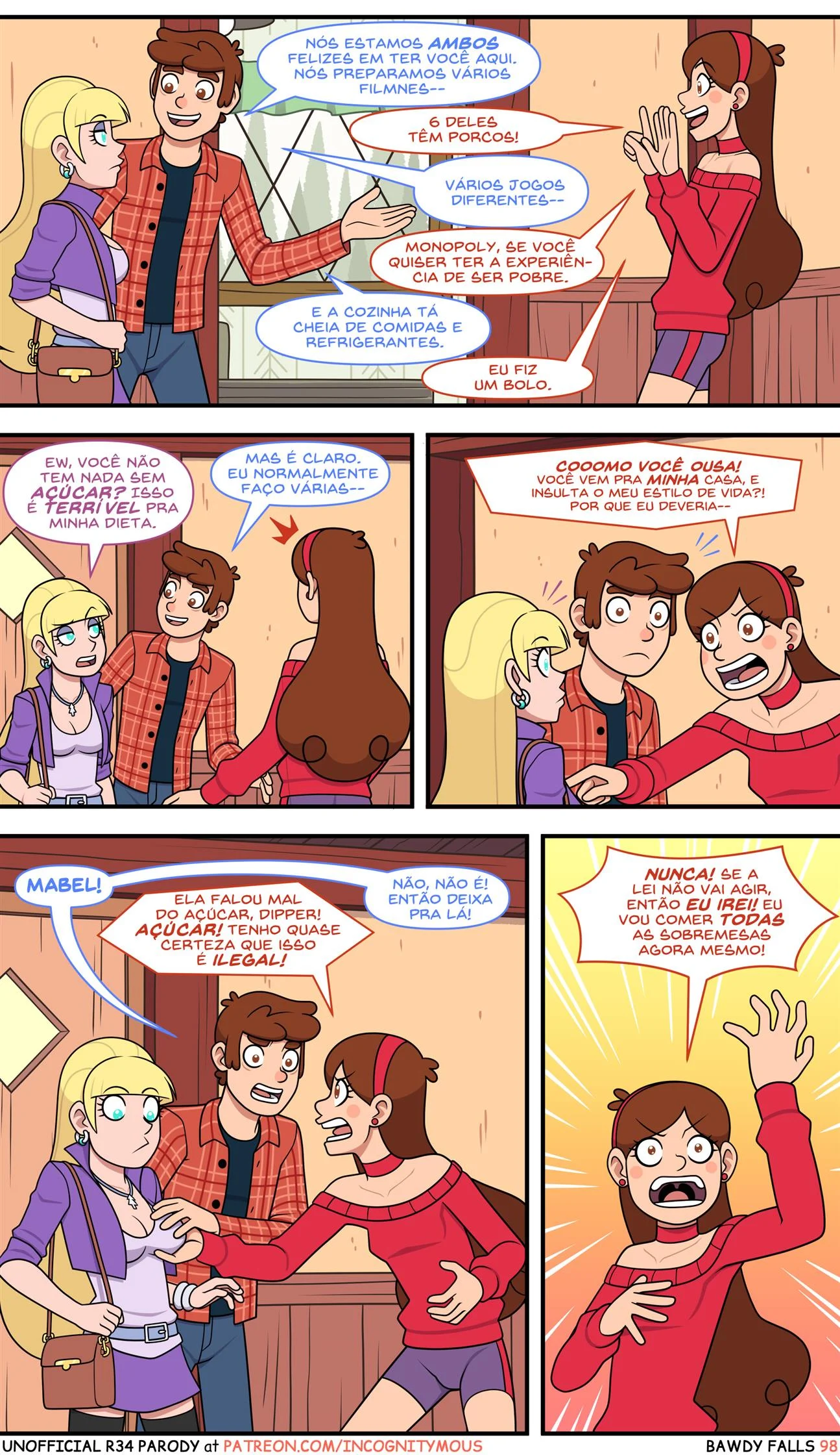 Um verão pervertido – Quadrinhos Eróticos – Quadrinho Completo