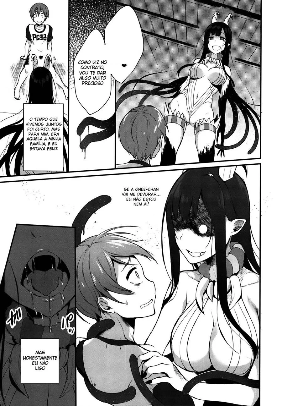 Uma irmã mais velha – Hentai Preto e Branco – Sem Censura