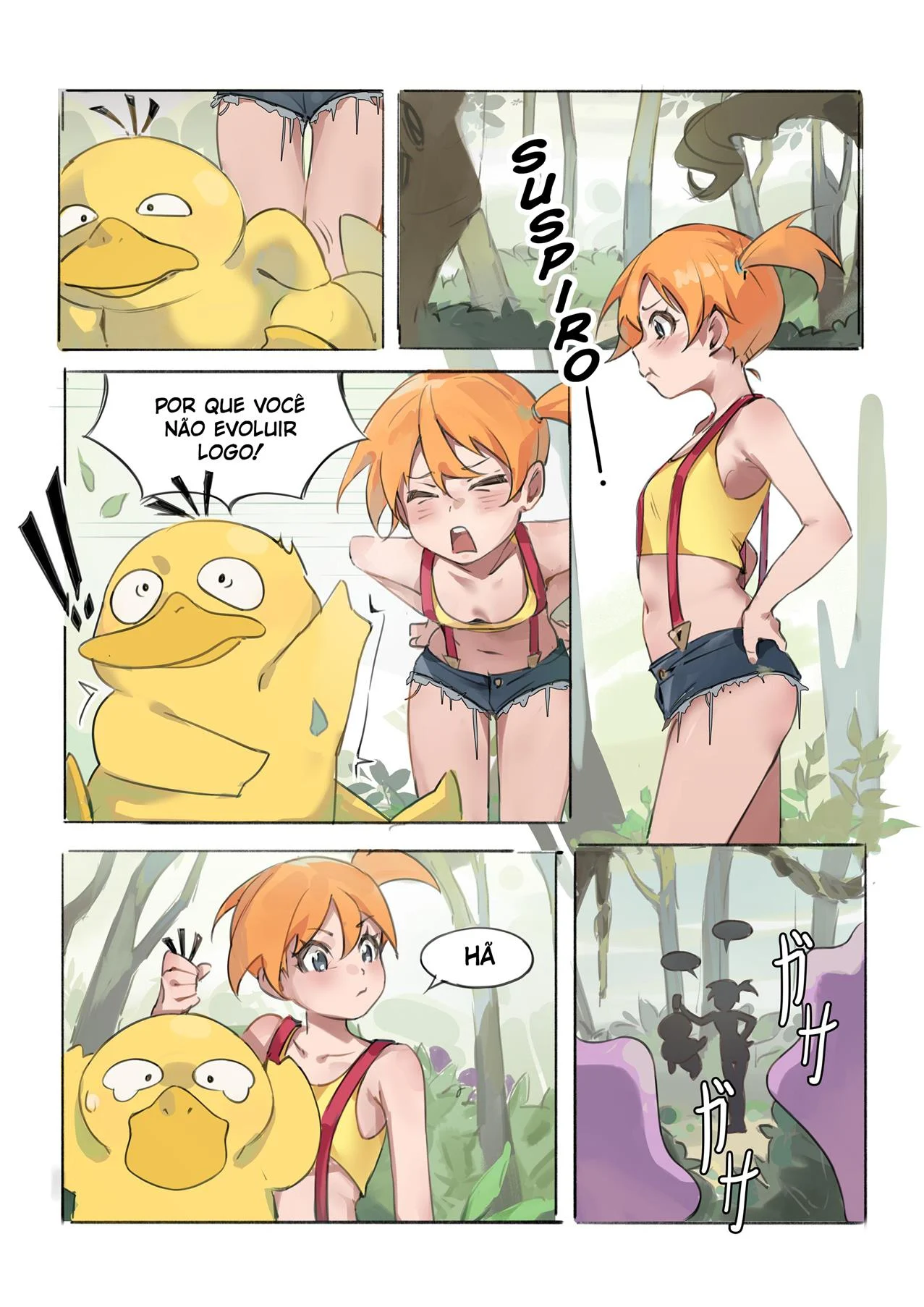 Uma nova personalidade para Misty – HQ Hentai – Quadrinho Completo