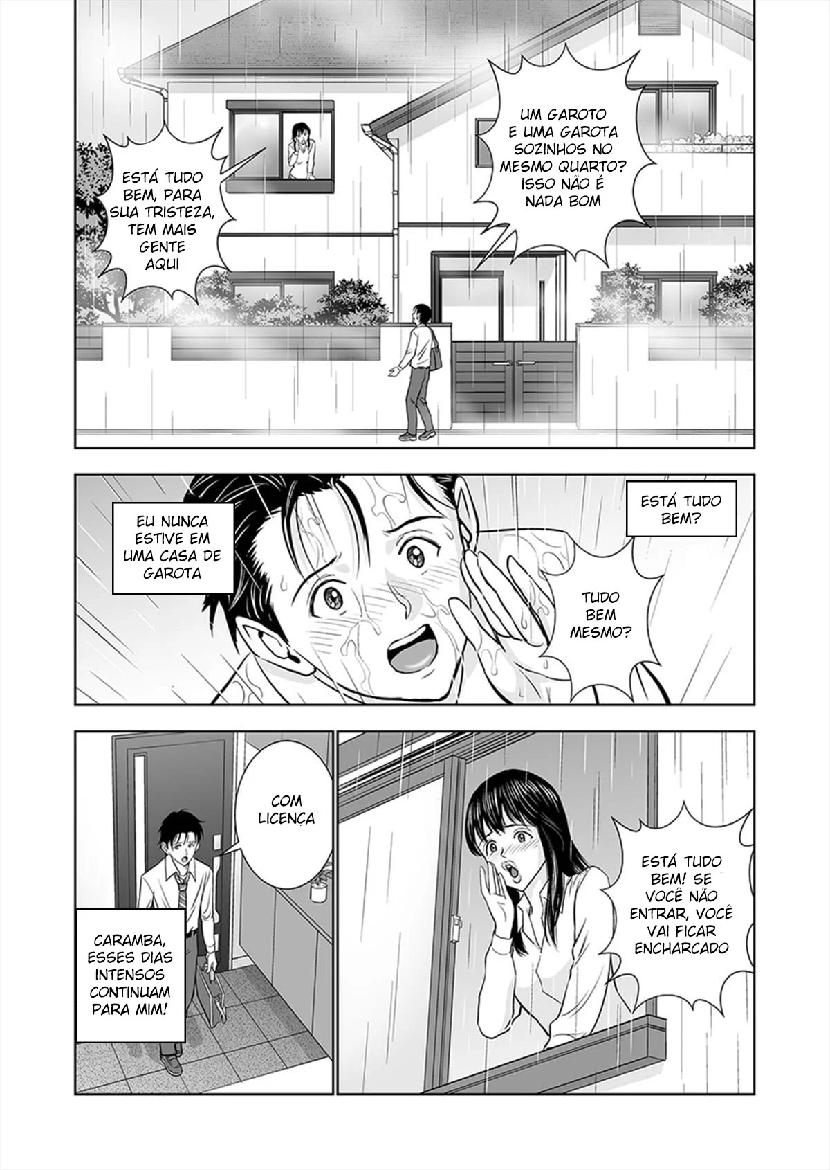 Uma Vida Escolar Selvagem Com Duas Garotas do Ensino Médio – Doujinshi Hentai – Sem Censura