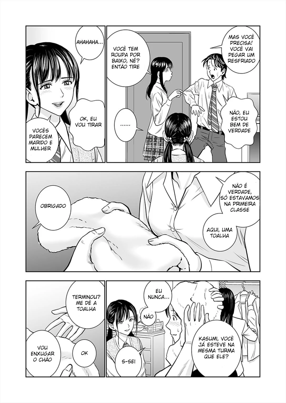 Uma Vida Escolar Selvagem Com Duas Garotas do Ensino Médio – Doujinshi Hentai – Sem Censura