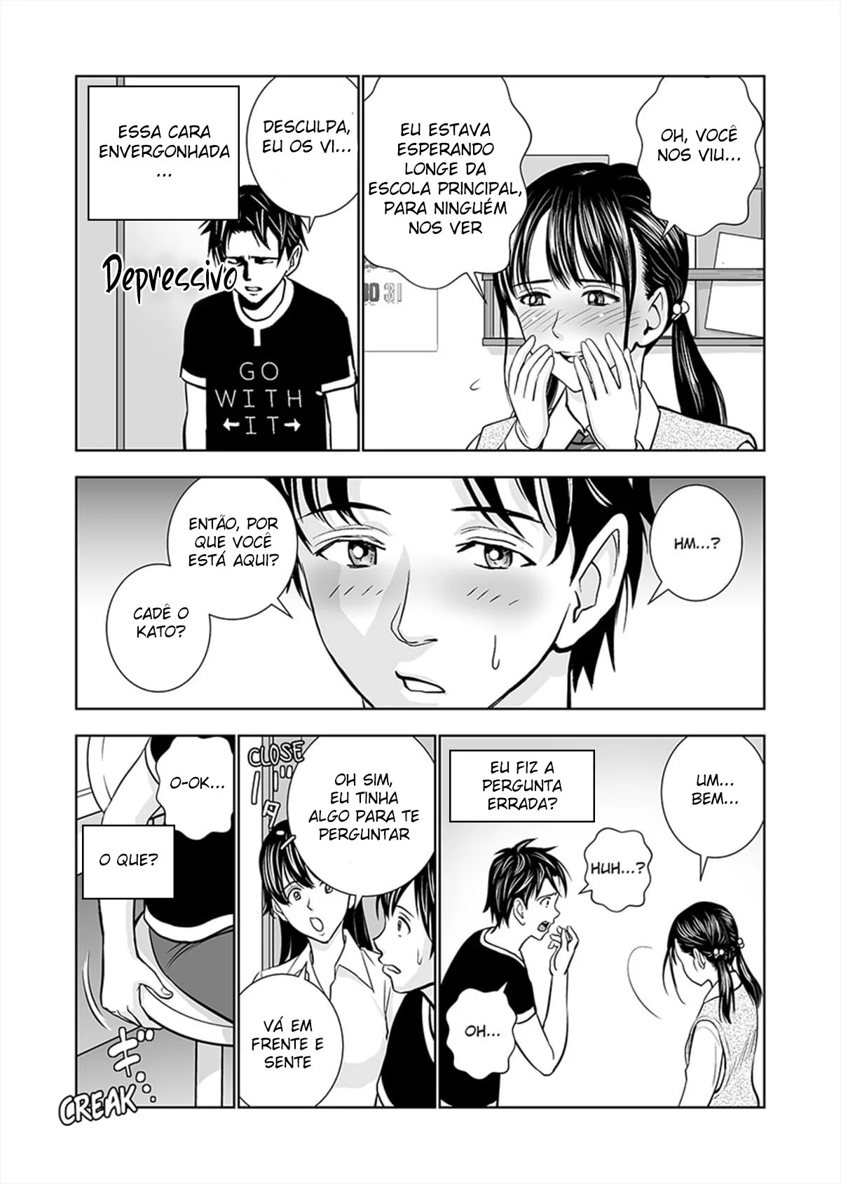 Uma Vida Escolar Selvagem Com Duas Garotas do Ensino Médio – Doujinshi Hentai – Sem Censura