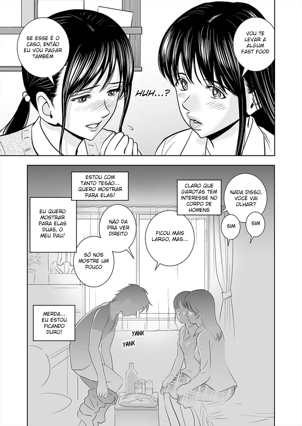 Uma Vida Escolar Selvagem Com Duas Garotas do Ensino Médio – Doujinshi Hentai – Sem Censura