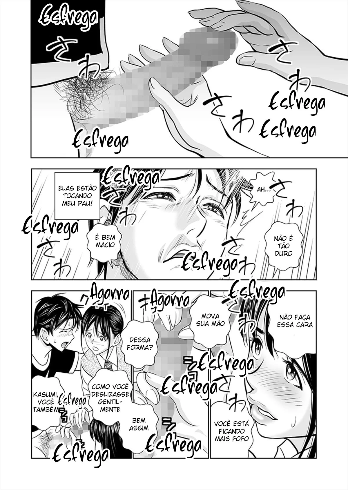 Uma Vida Escolar Selvagem Com Duas Garotas do Ensino Médio – Doujinshi Hentai – Sem Censura