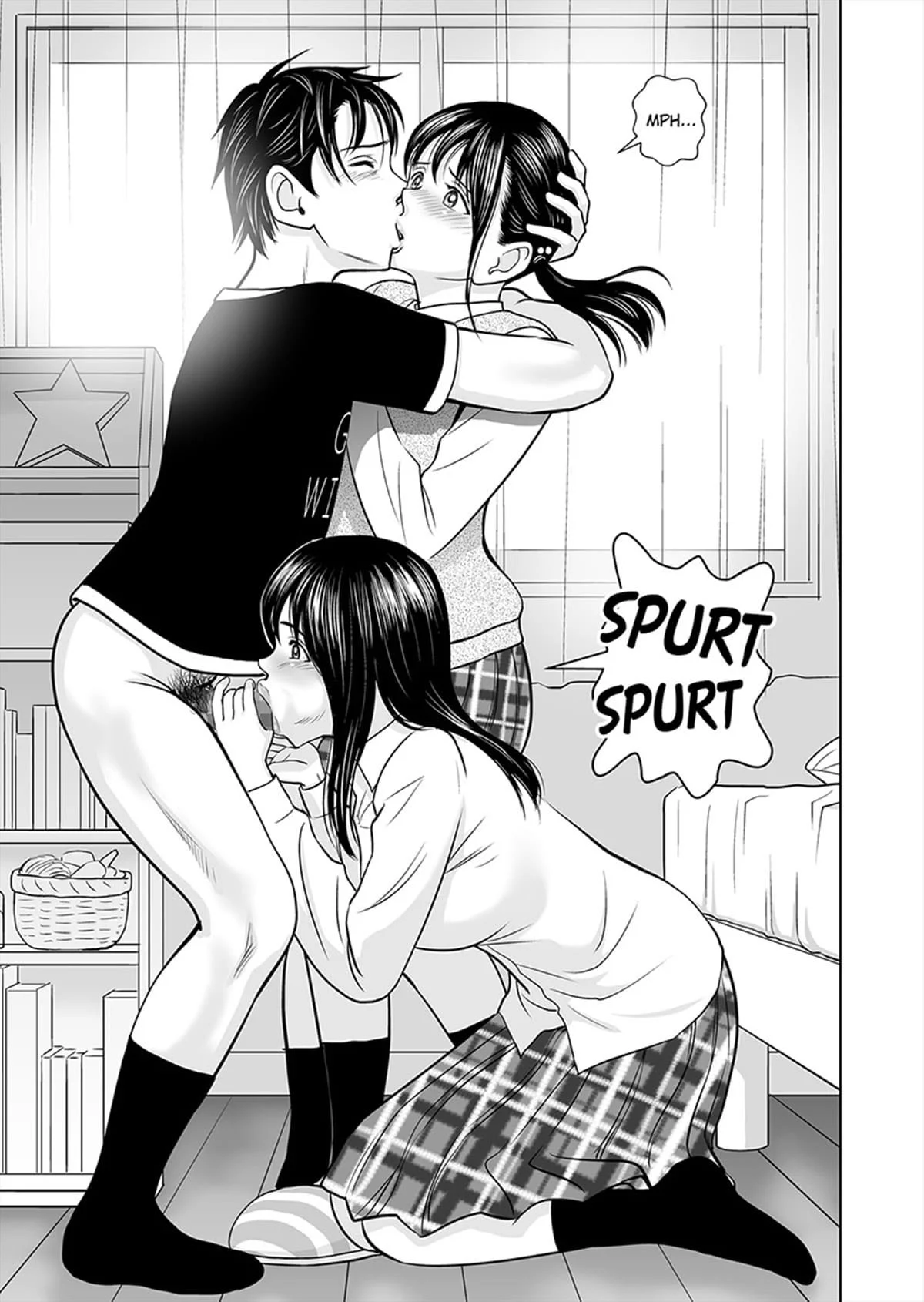 Uma Vida Escolar Selvagem Com Duas Garotas do Ensino Médio – Doujinshi Hentai – Sem Censura