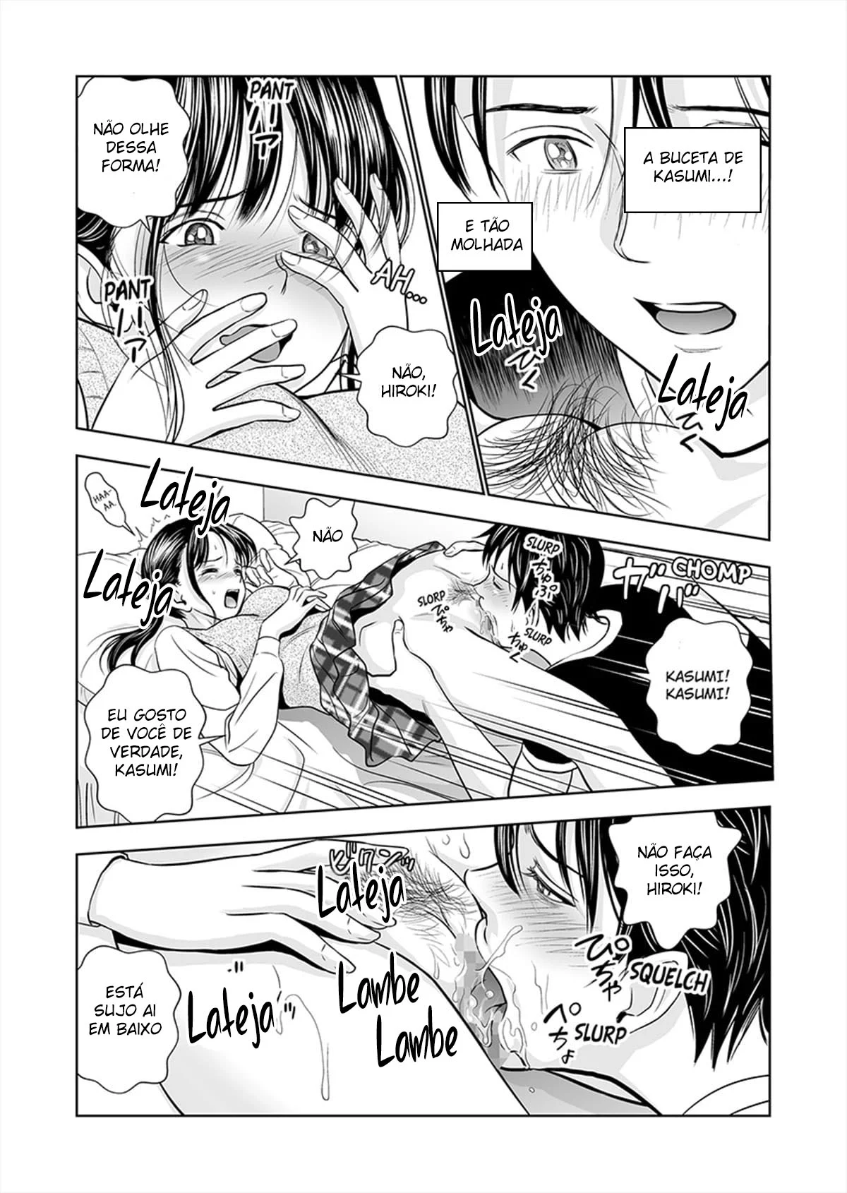 Uma Vida Escolar Selvagem Com Duas Garotas do Ensino Médio – Doujinshi Hentai – Sem Censura