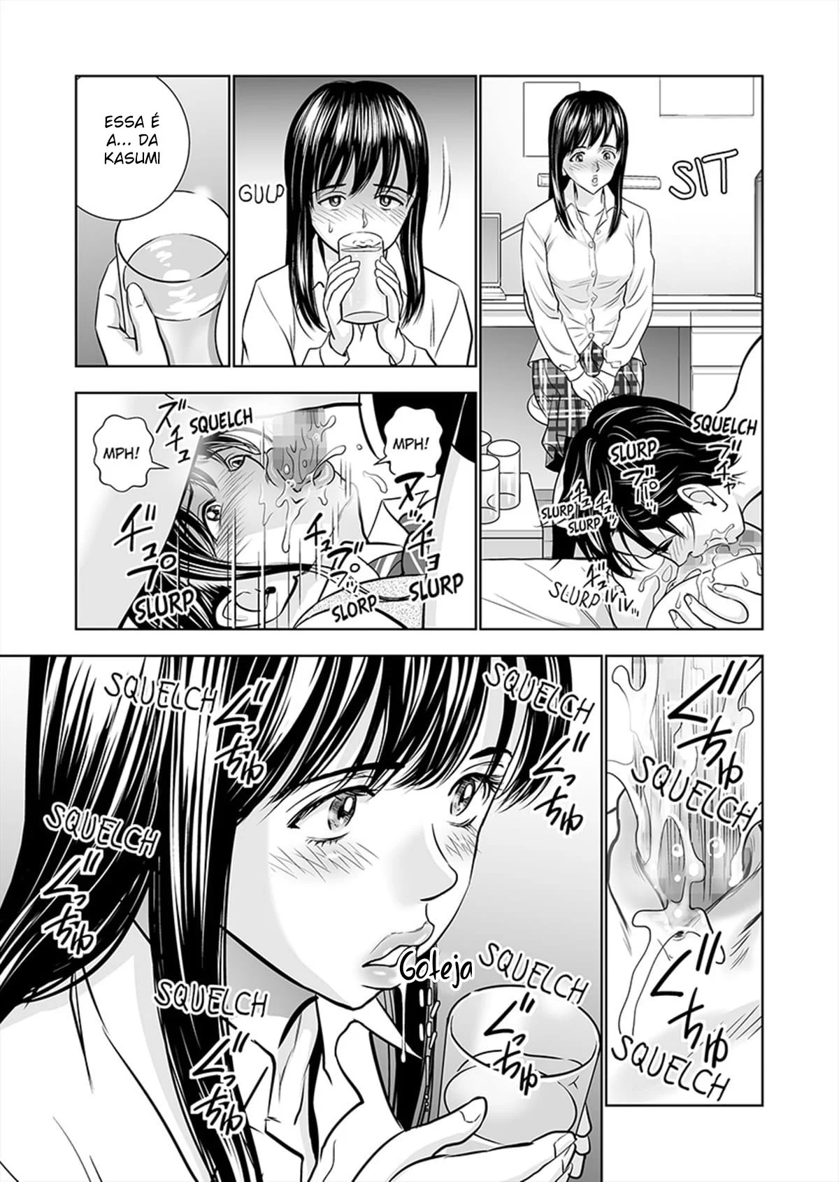 Uma Vida Escolar Selvagem Com Duas Garotas do Ensino Médio – Doujinshi Hentai – Sem Censura