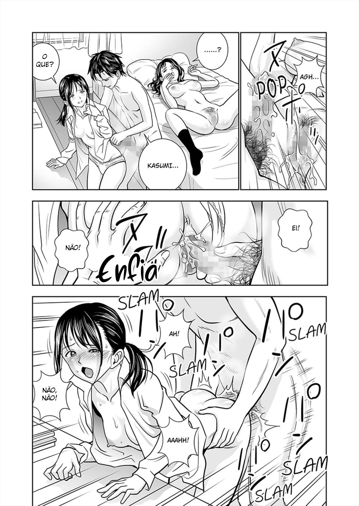 Uma Vida Escolar Selvagem Com Duas Garotas do Ensino Médio – Doujinshi Hentai – Sem Censura