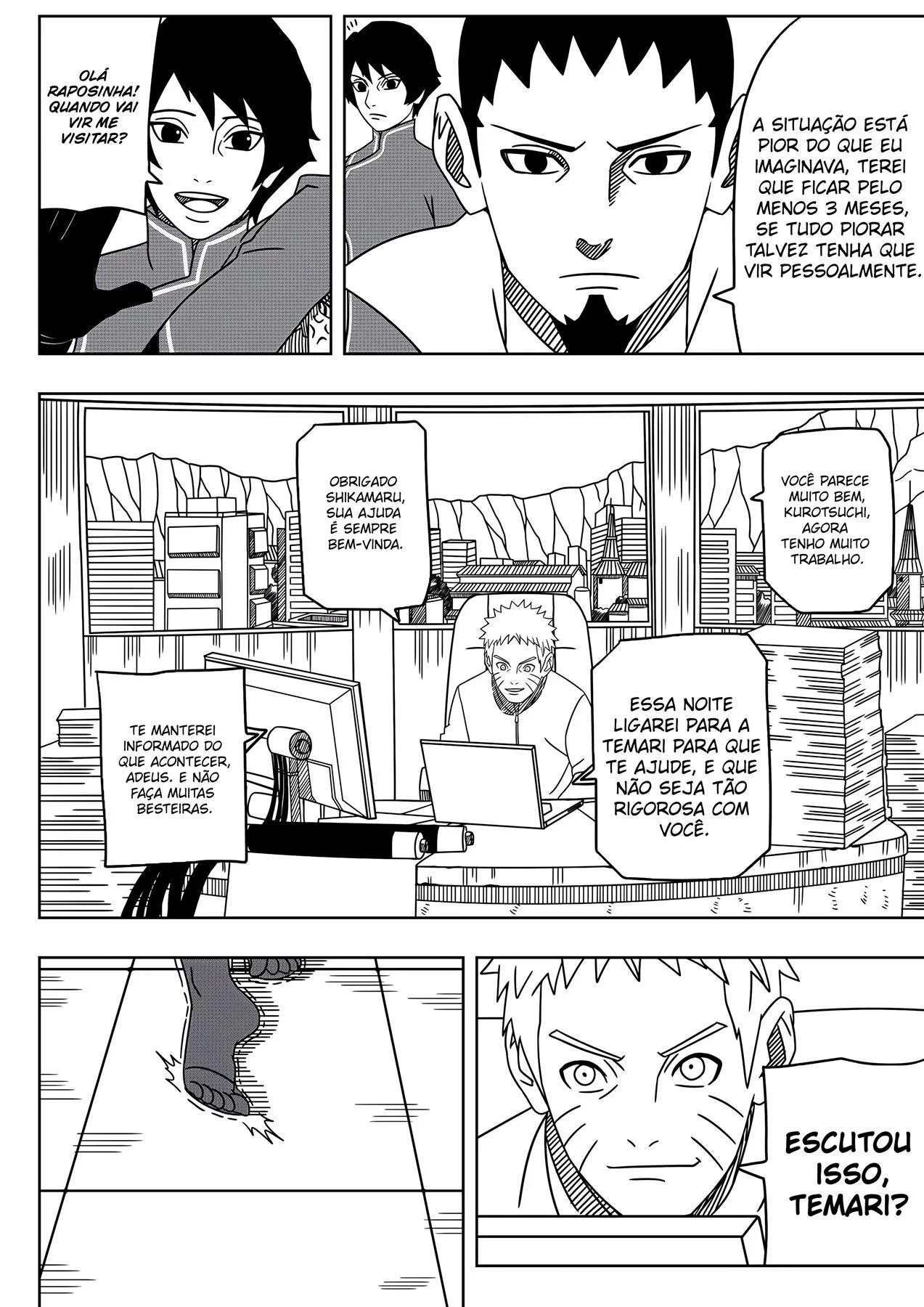 Uma Visita Inesperada – hentai sem censura – Quadrinho Completo