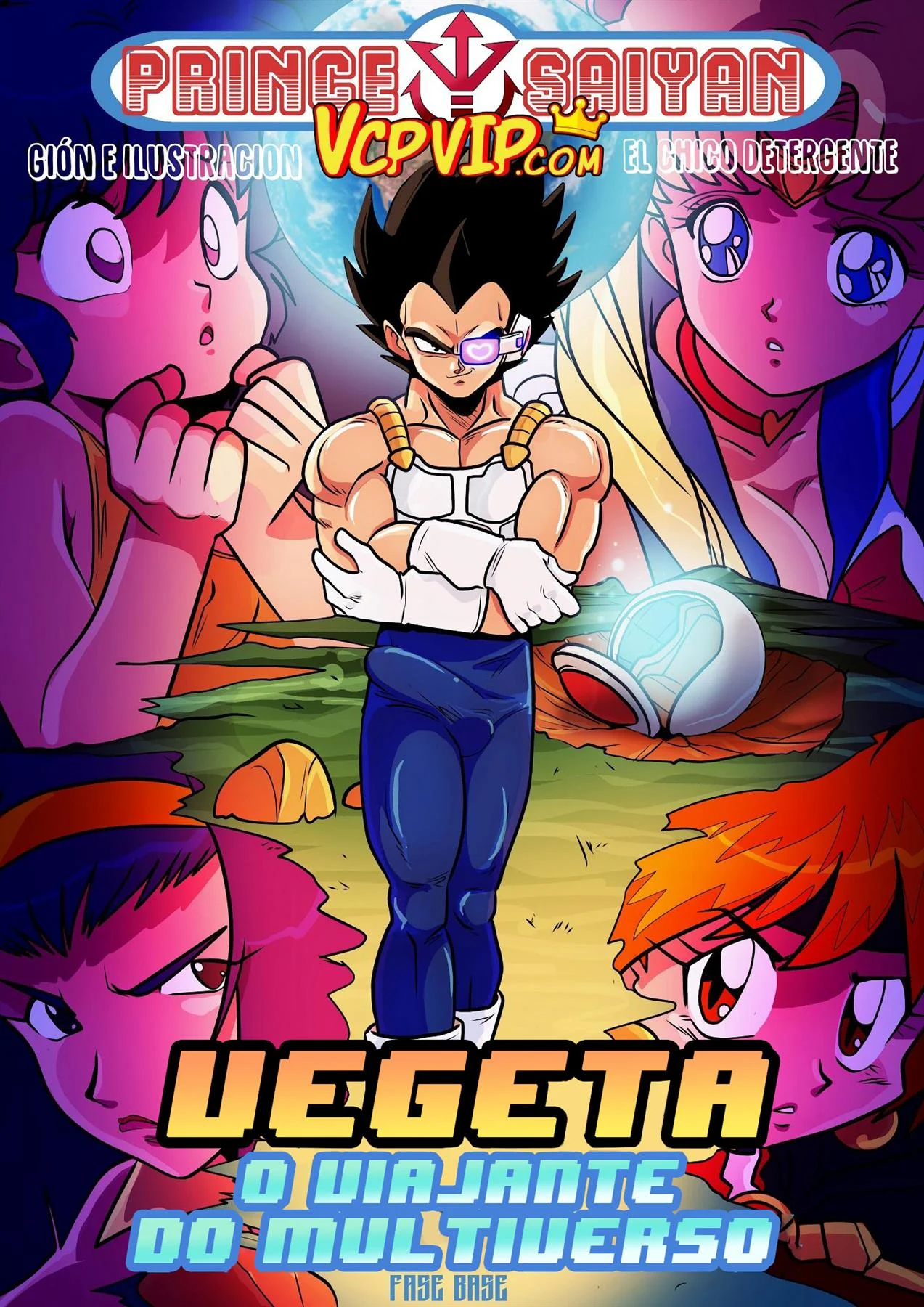 Vegeta no Multiverso da Putaria – Bombado – Completo