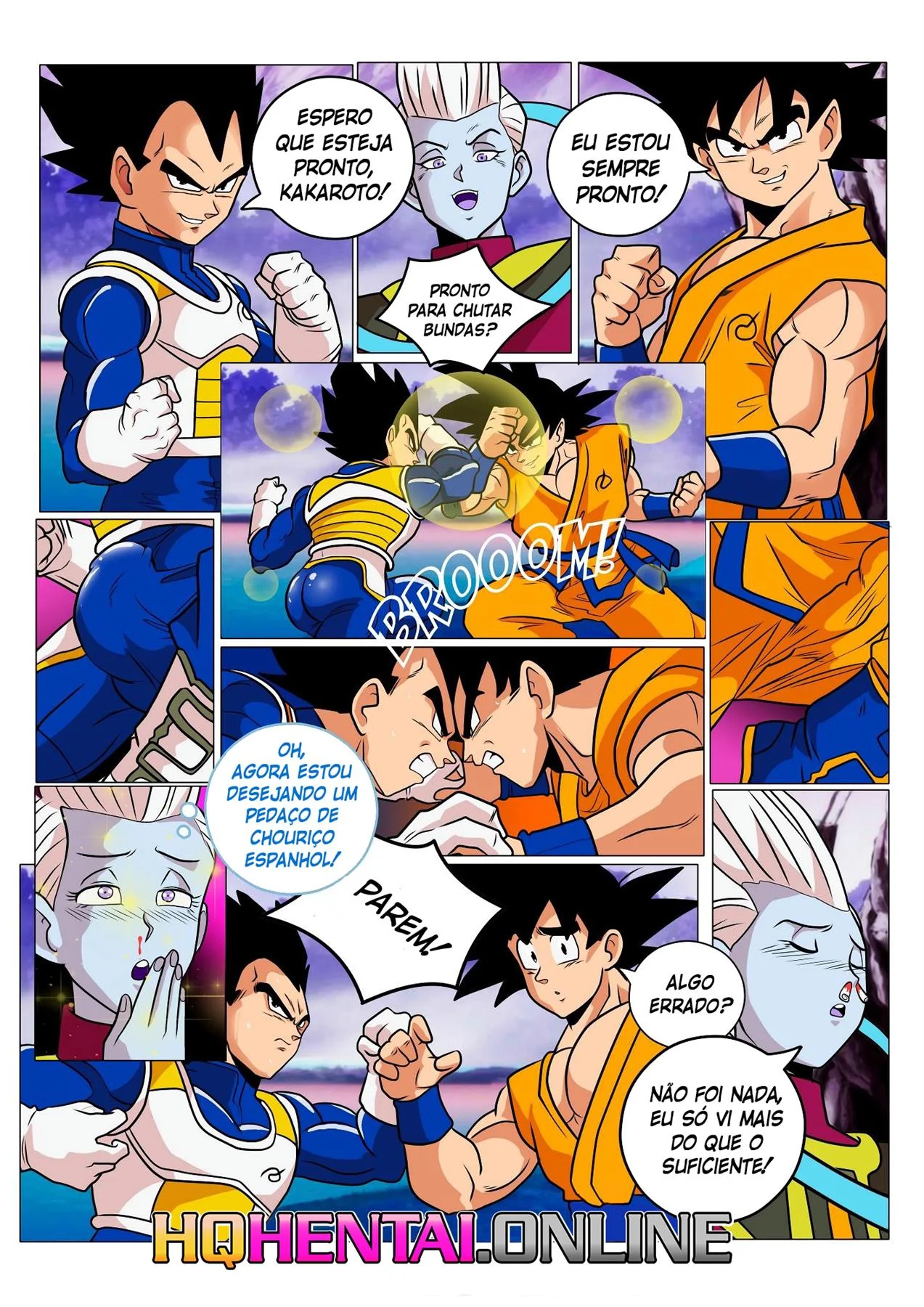 Vegeta no Multiverso da Putaria – Bombado – Completo