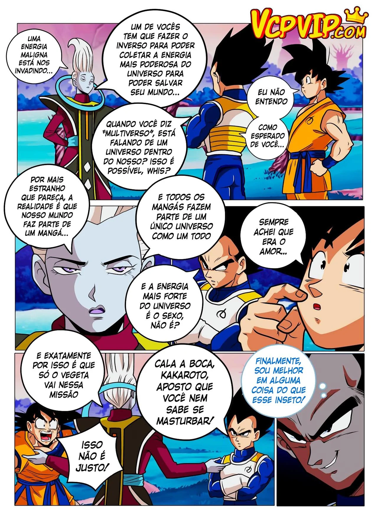 Vegeta no Multiverso da Putaria – Bombado – Completo