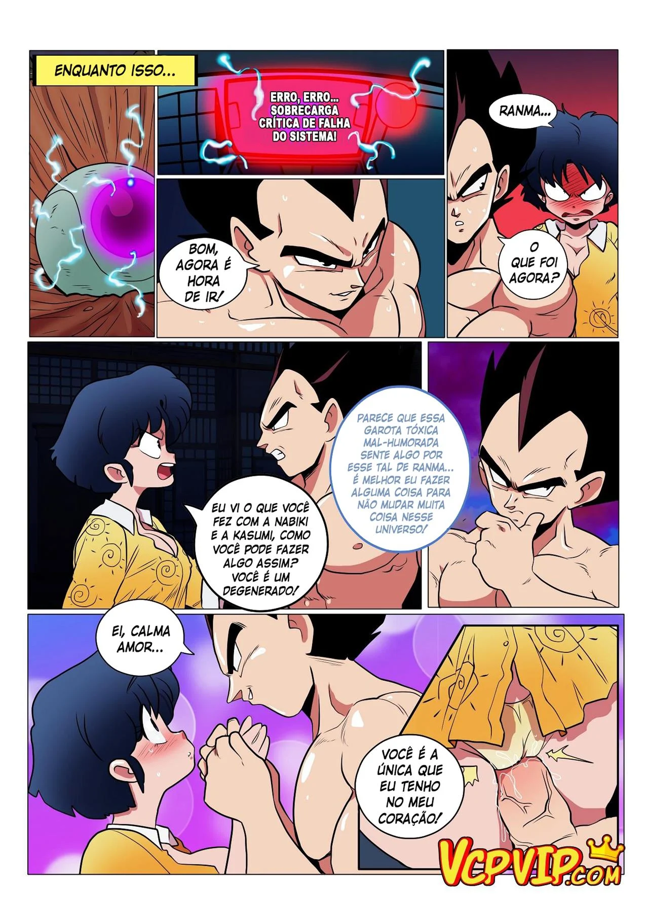 Vegeta no Multiverso da Putaria – Bombado – Completo