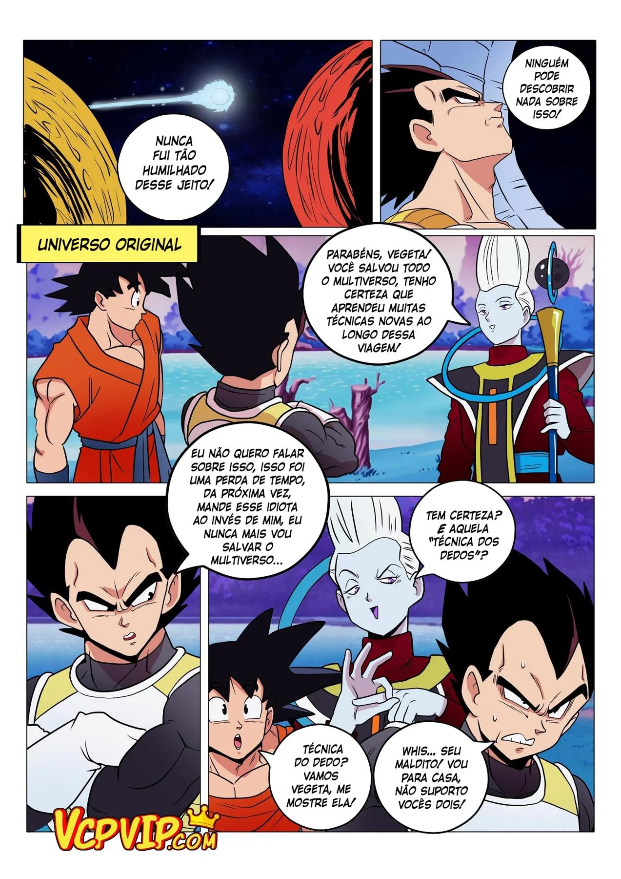 Vegeta no Multiverso da Putaria – Bombado – Completo