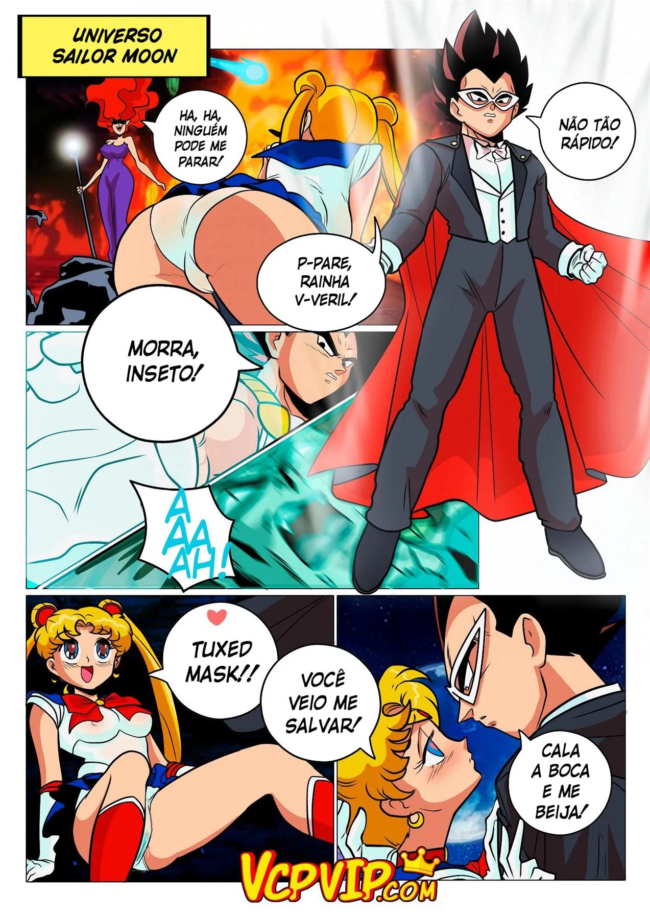 Vegeta no Multiverso da Putaria – Bombado – Completo