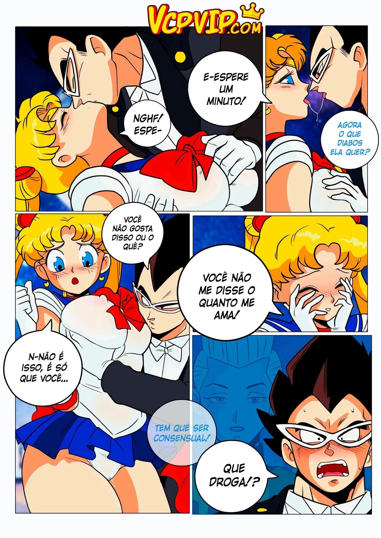 Vegeta no Multiverso da Putaria – Bombado – Completo