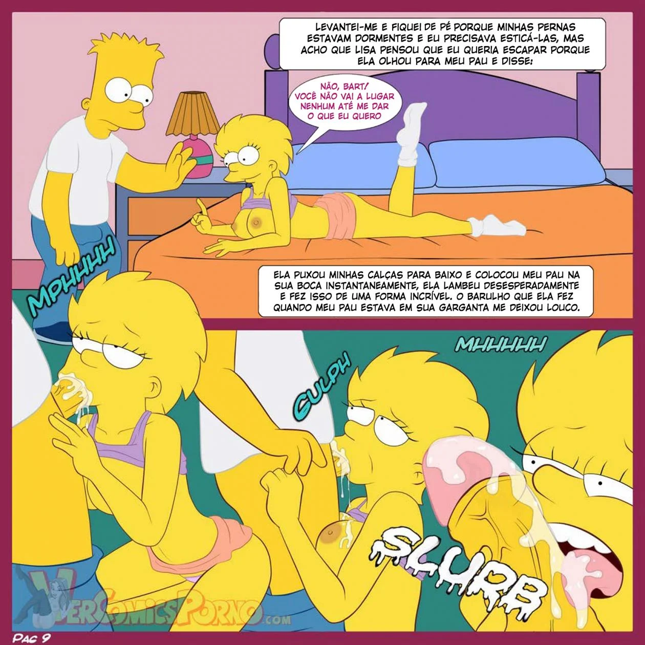 Velhos Hábitos – Lisa Simpson Hentai – Versão Traduzida