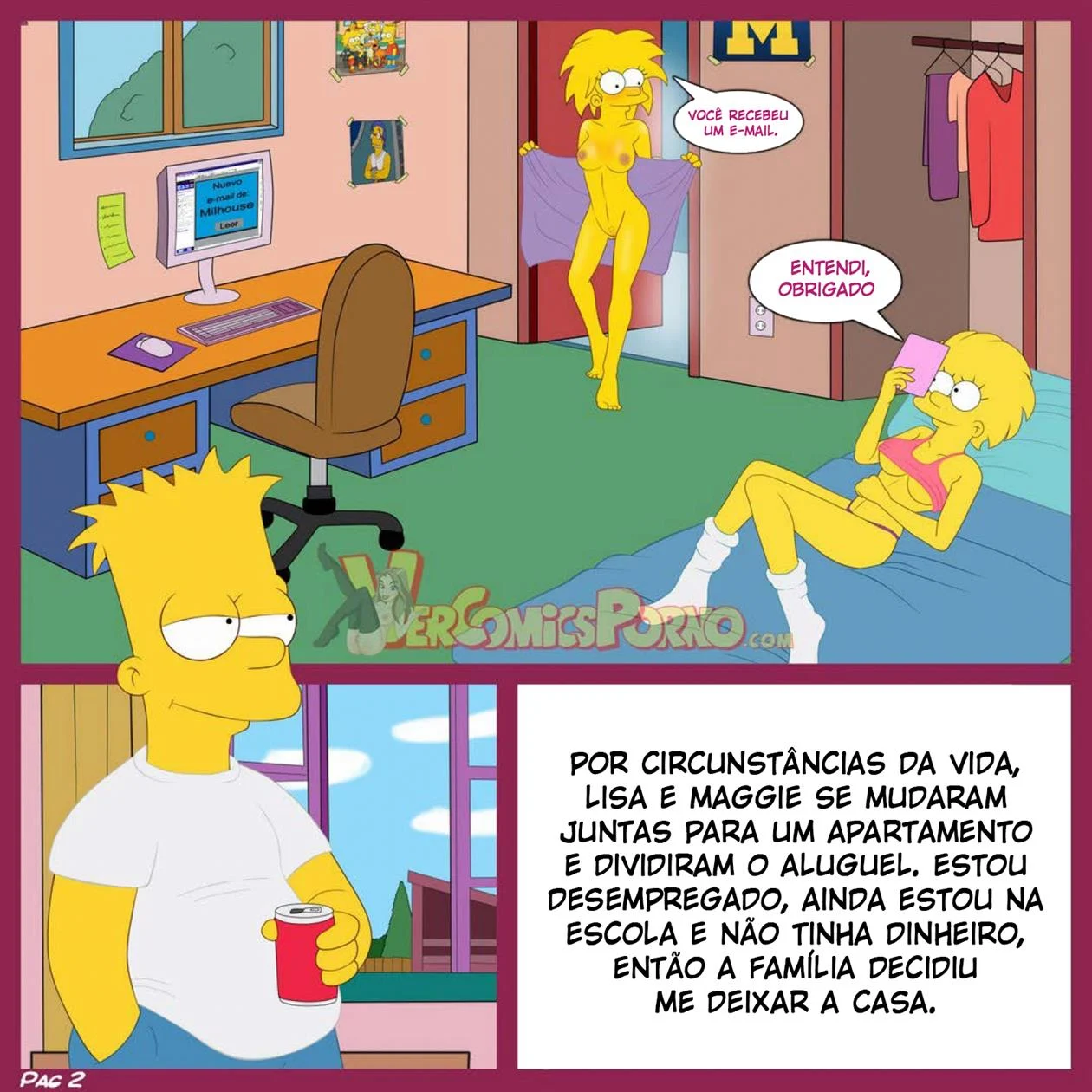 Velhos Hábitos – Lisa Simpson Hentai – Versão Traduzida