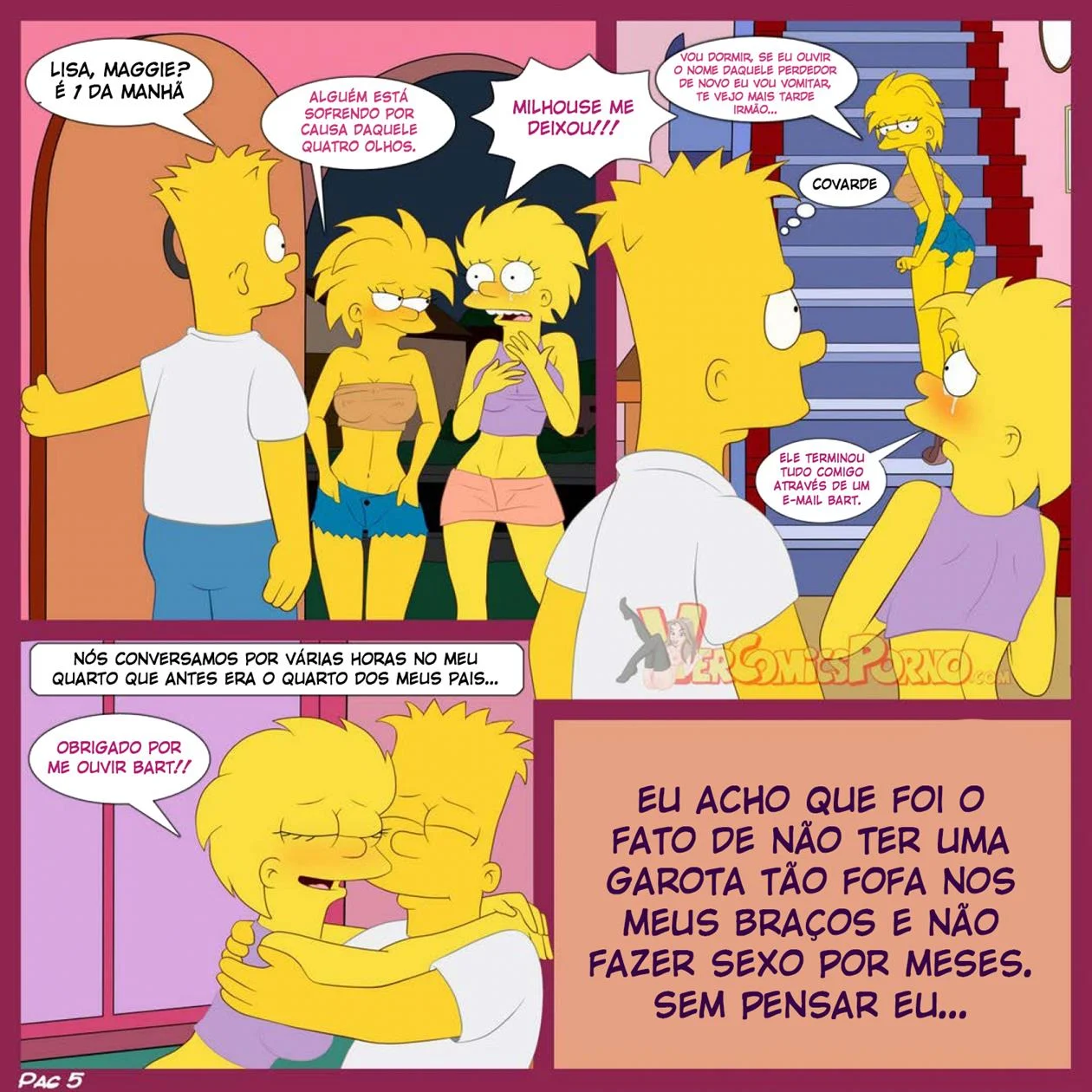 Velhos Hábitos – Lisa Simpson Hentai – Versão Traduzida