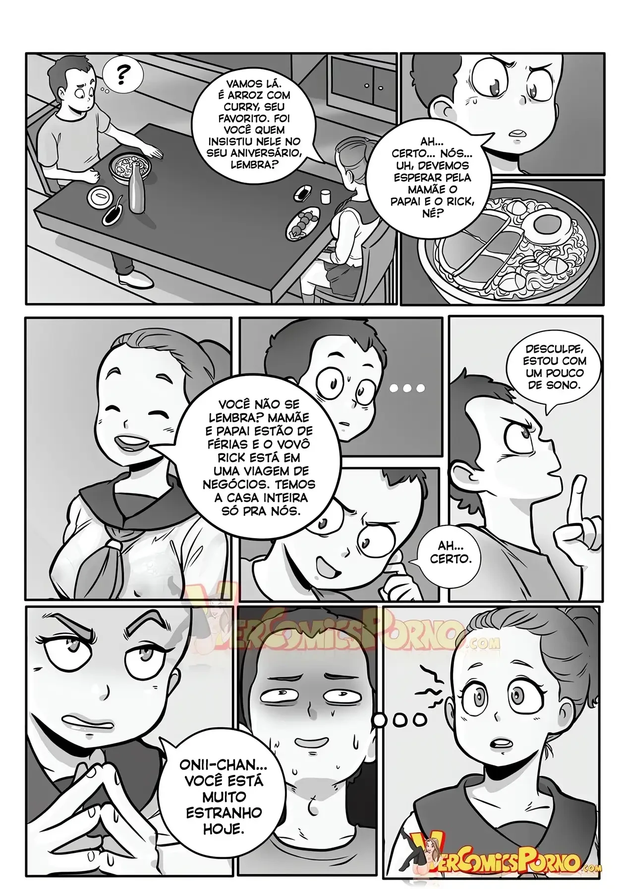 Viagem do Prazer 2 – Incesto – Sexo em Desenho Viagem do Prazer 2 – Incesto – Sexo em Desenho