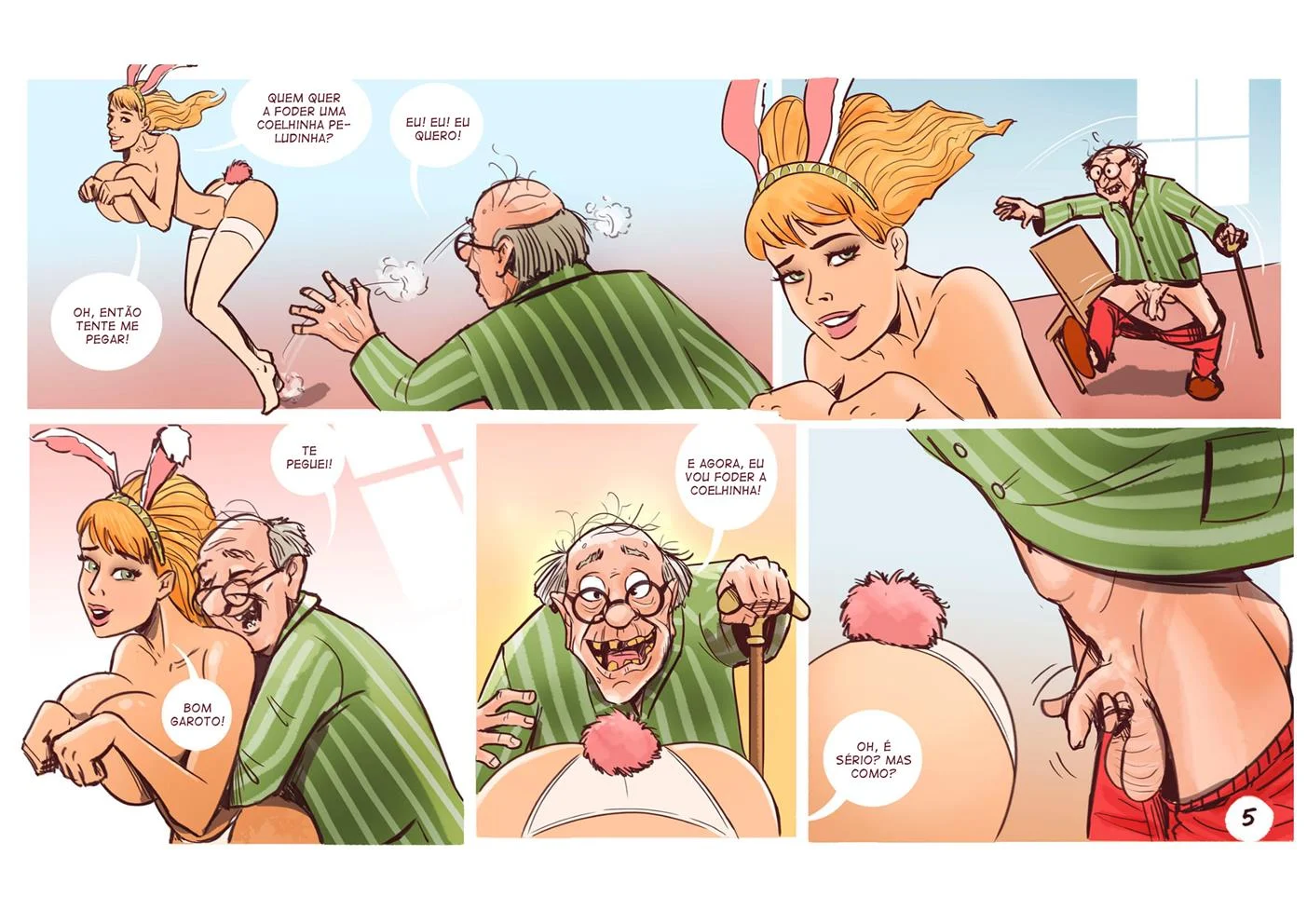 Vovô sortudo – HQ Hentai – HQ em Português