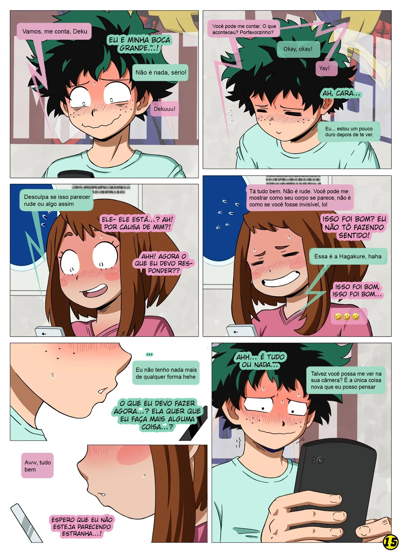 Websexo com Uraraka – Bombado – Versão Nacional