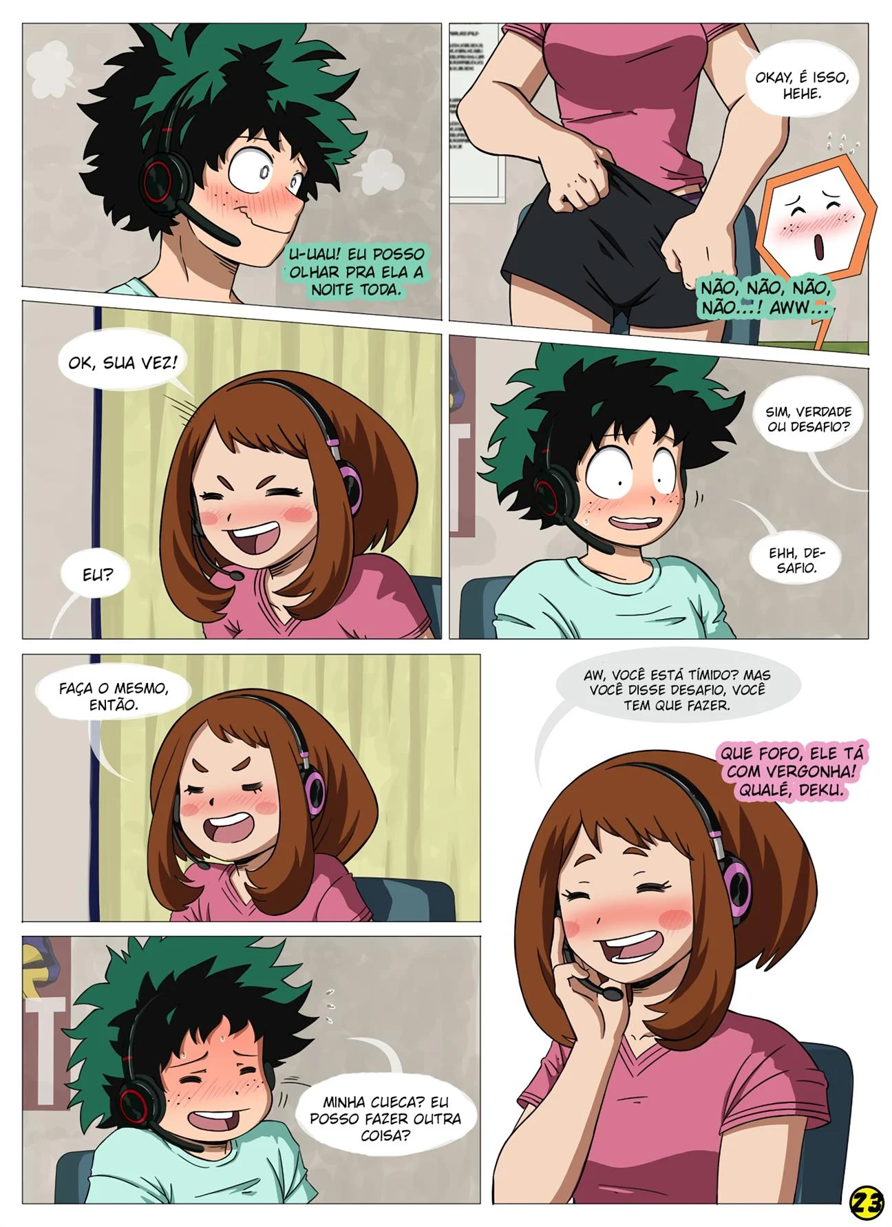 Websexo com Uraraka – Bombado – Versão Nacional