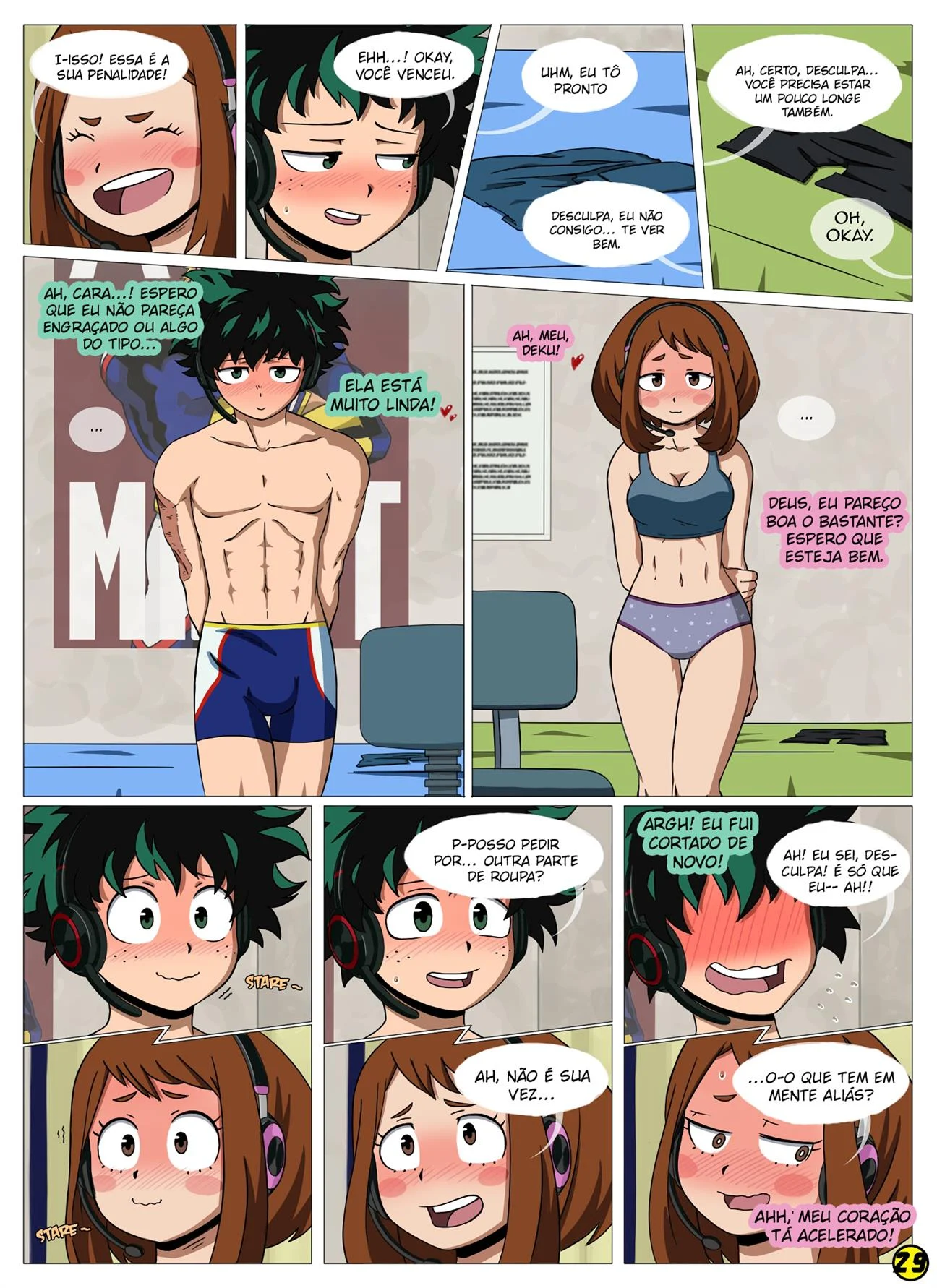 Websexo com Uraraka – Bombado – Versão Nacional