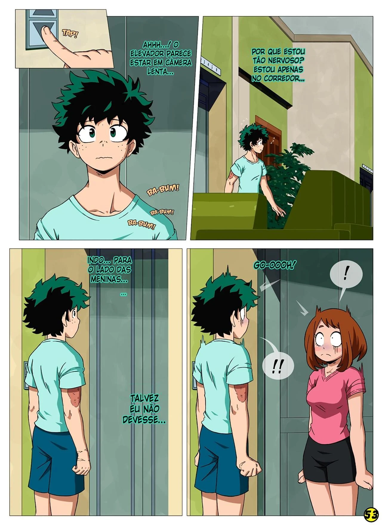 Websexo com Uraraka – Bombado – Versão Nacional