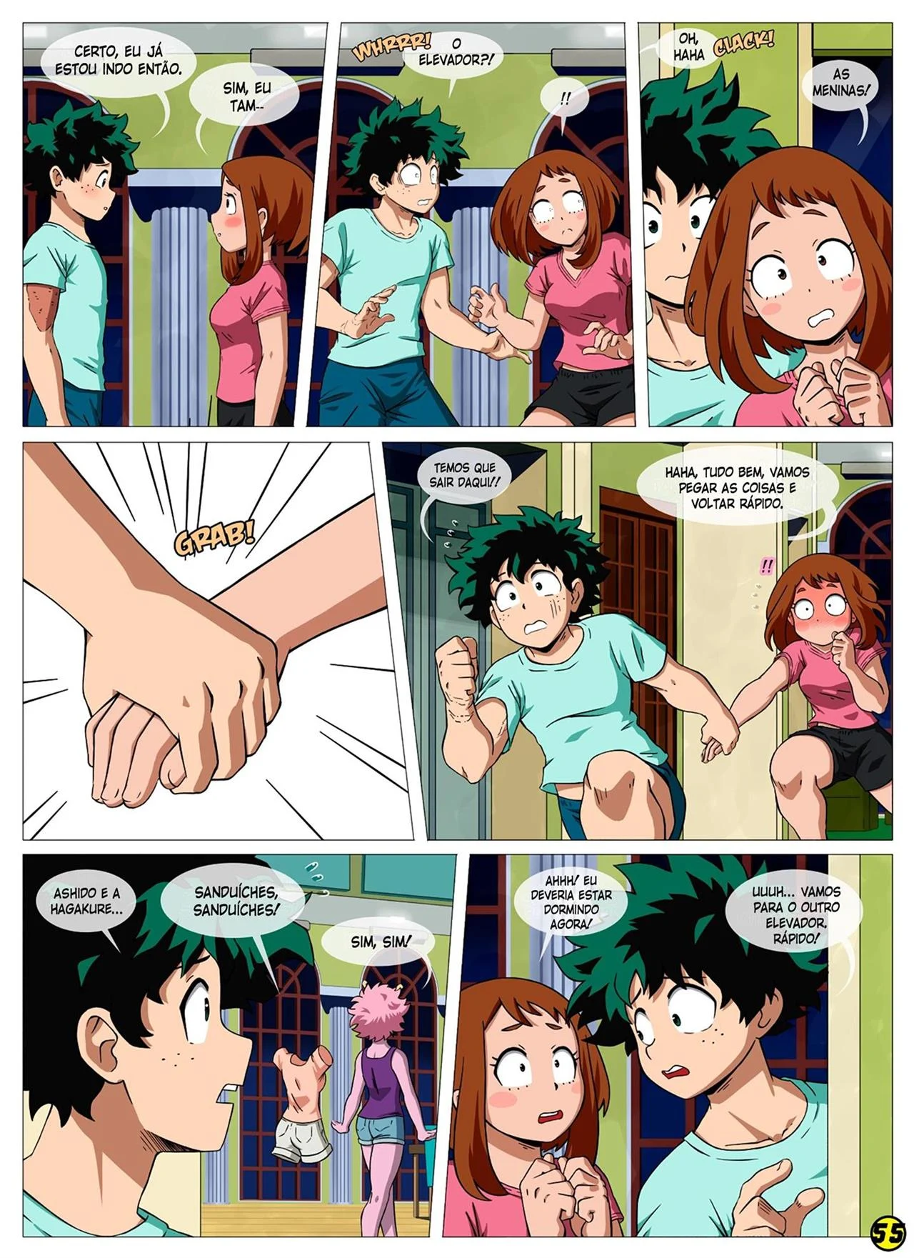 Websexo com Uraraka – Bombado – Versão Nacional