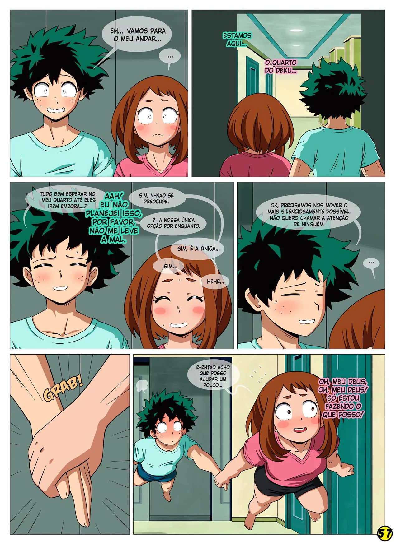 Websexo com Uraraka – Bombado – Versão Nacional