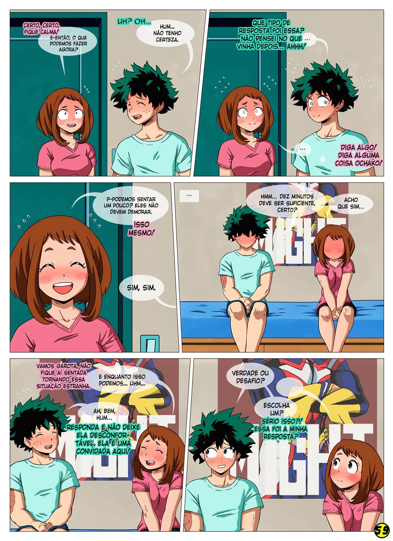 Websexo com Uraraka – Bombado – Versão Nacional