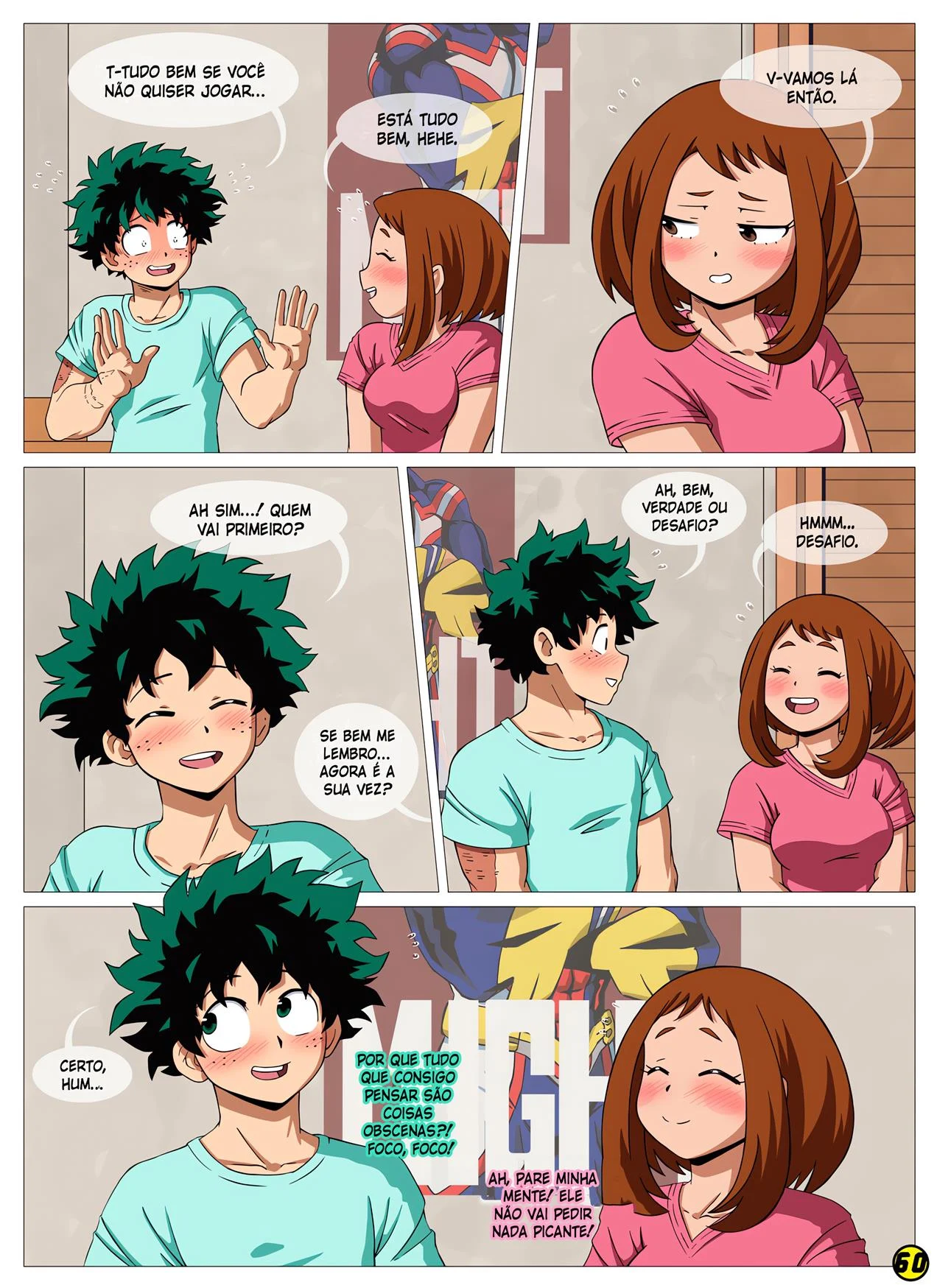 Websexo com Uraraka – Bombado – Versão Nacional