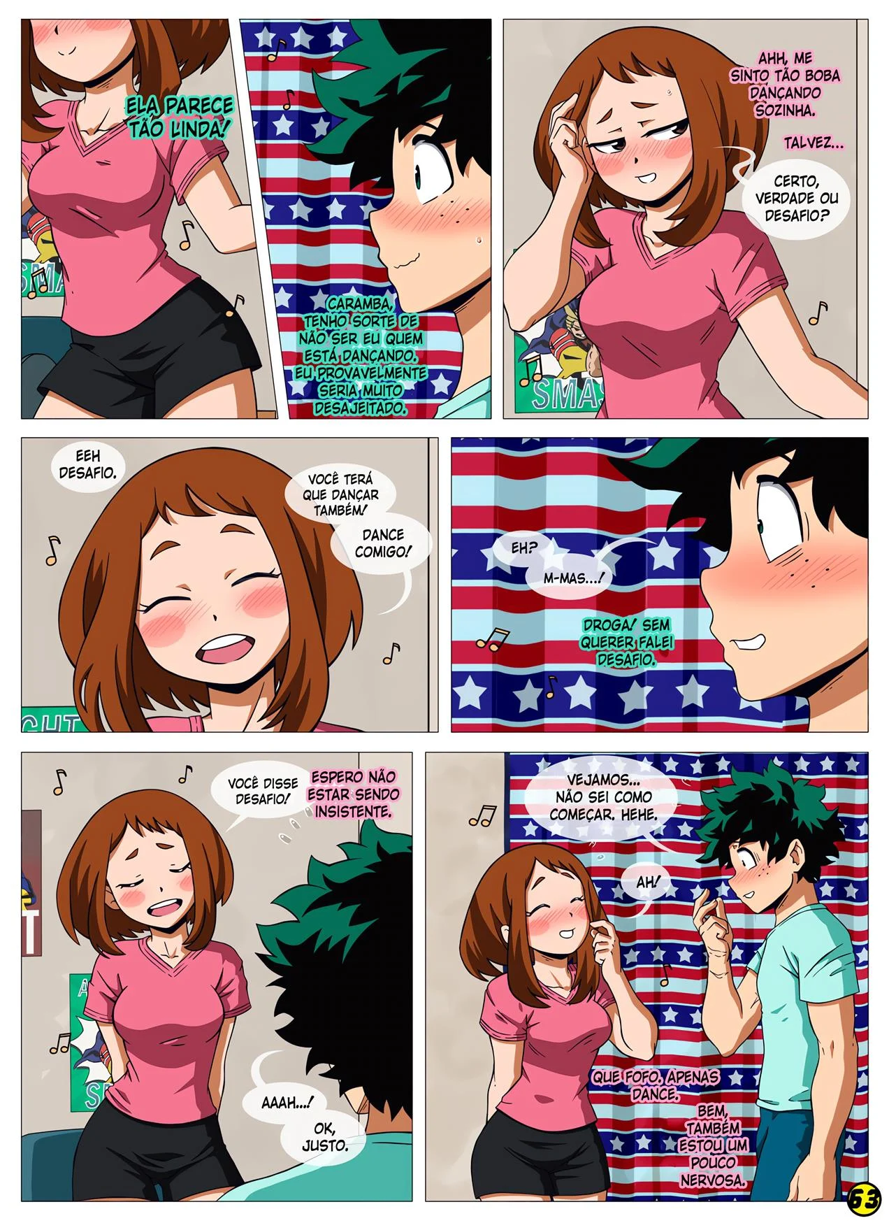 Websexo com Uraraka – Bombado – Versão Nacional